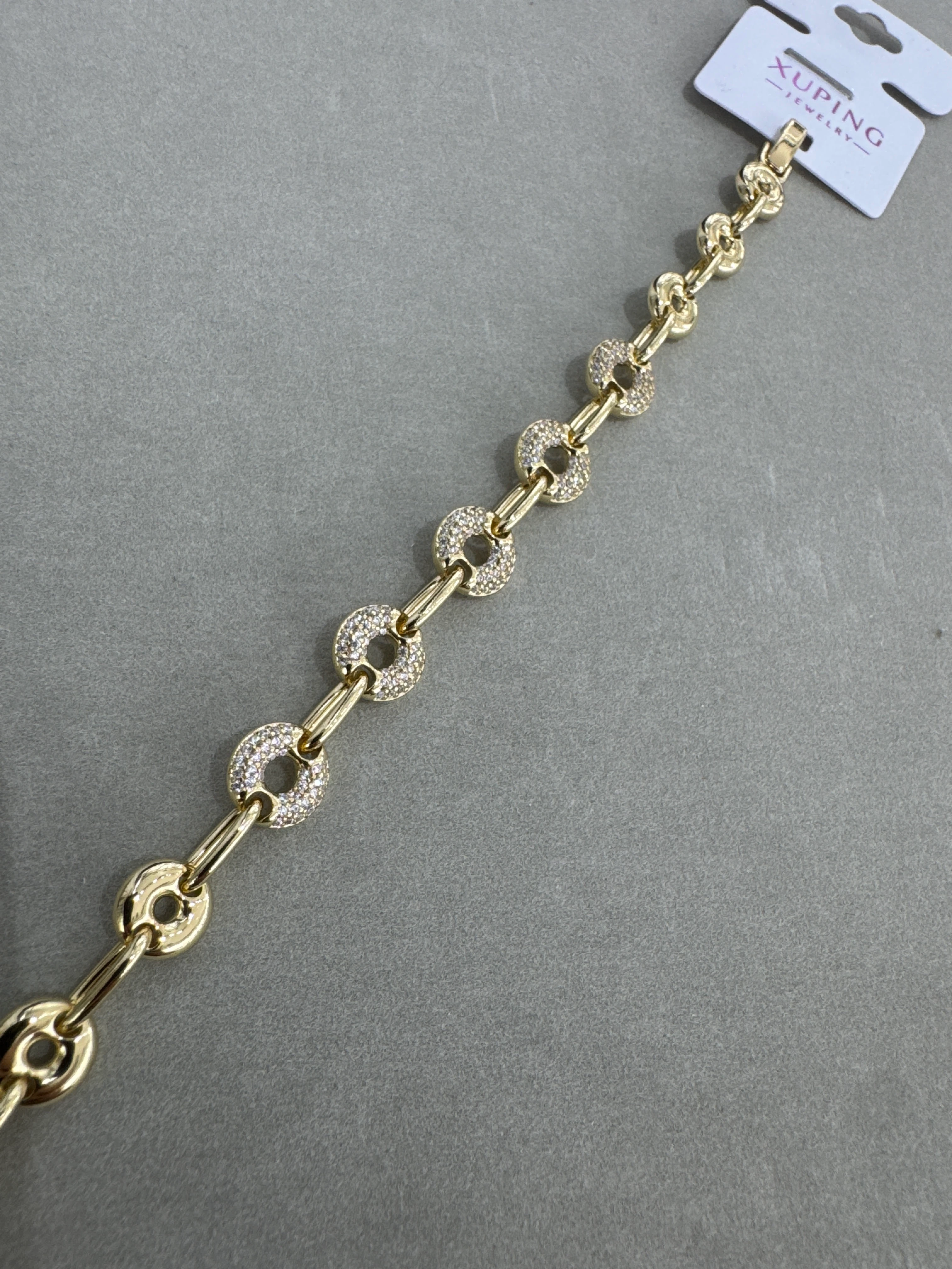 Xuping 14K Taşlı Halka Bileklik