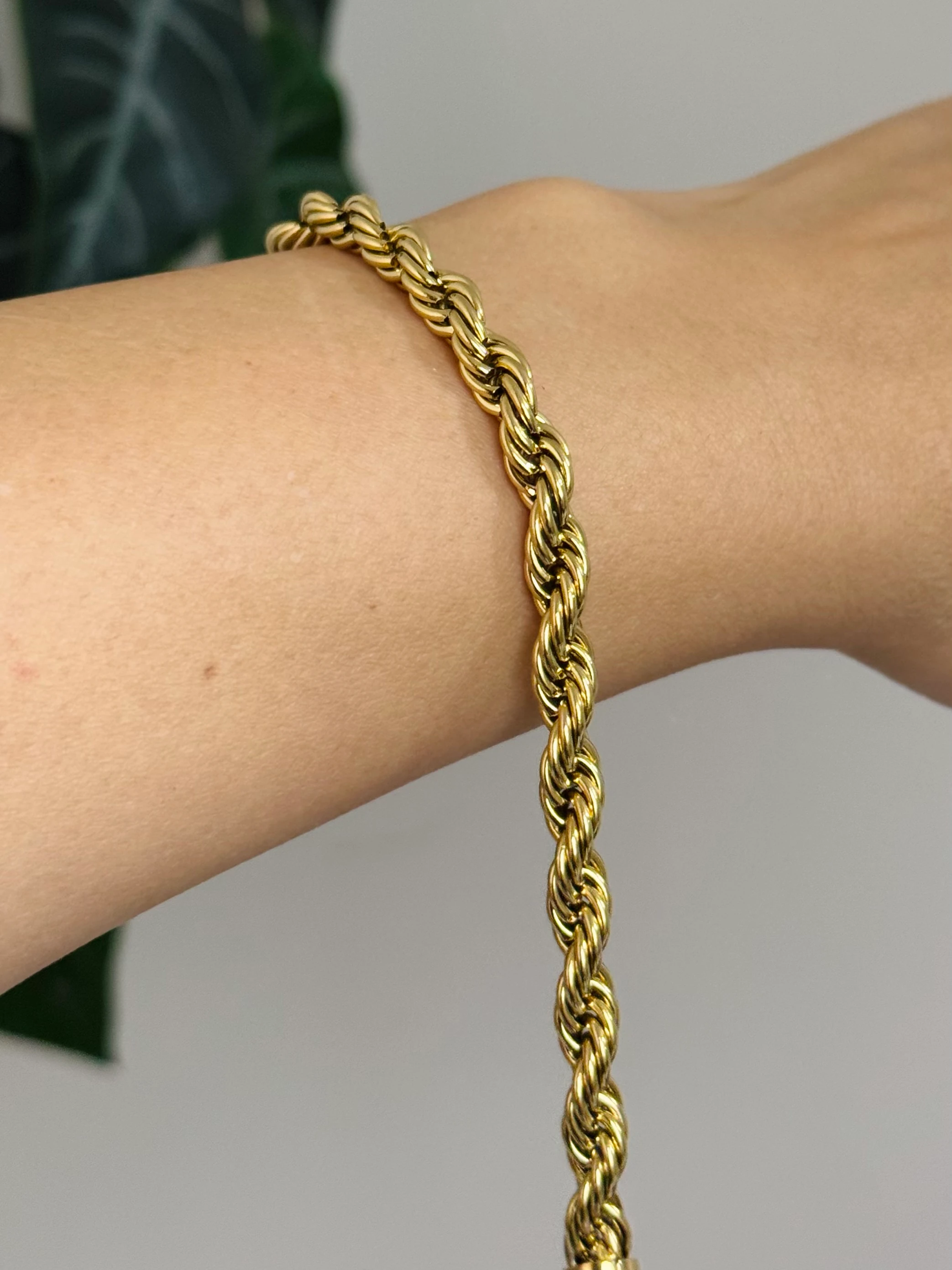 Çelik Kalın Burgu Bileklik