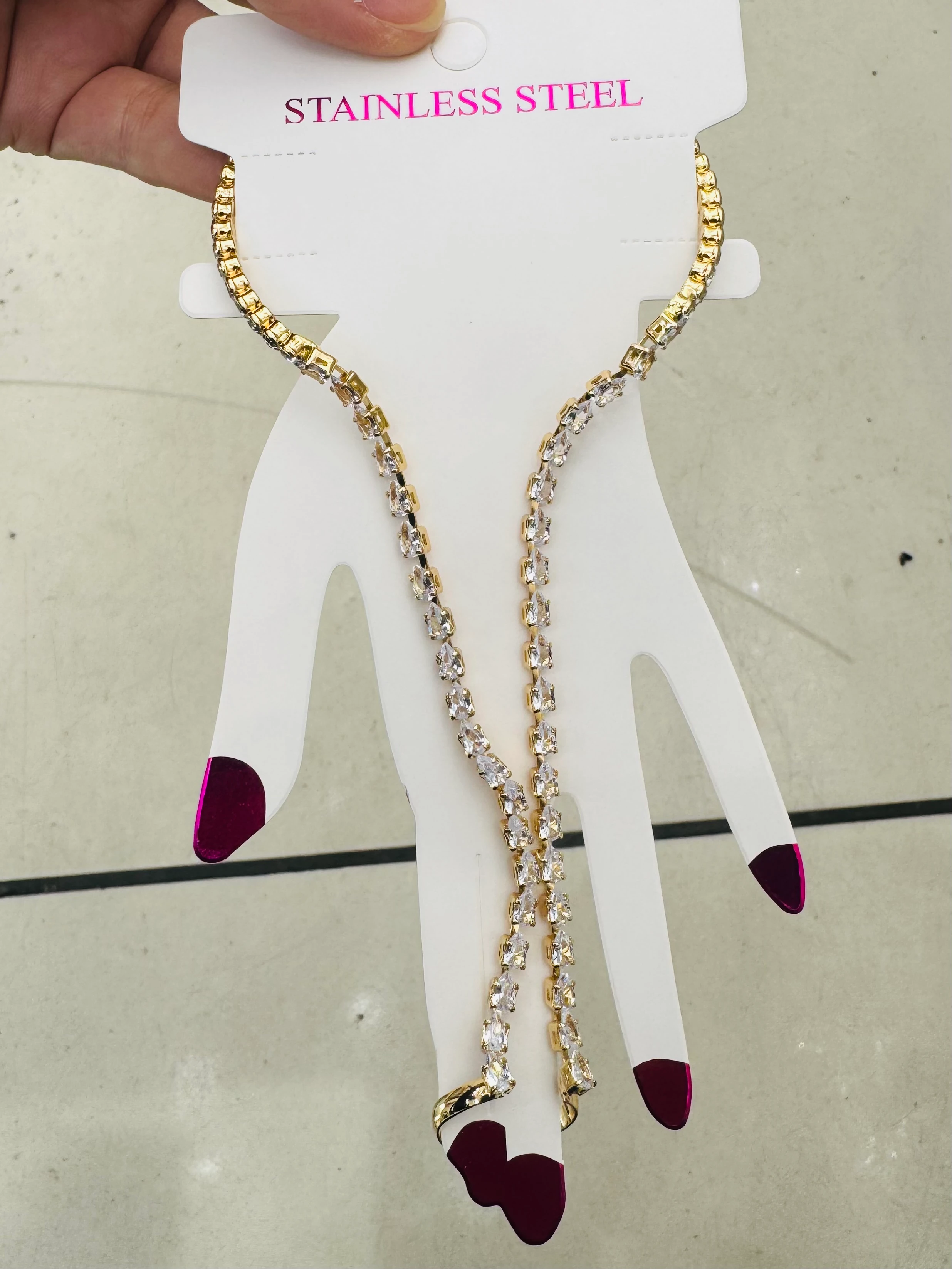 Çelik Altın Renk Su Yolu Kelepçe Şahmeran