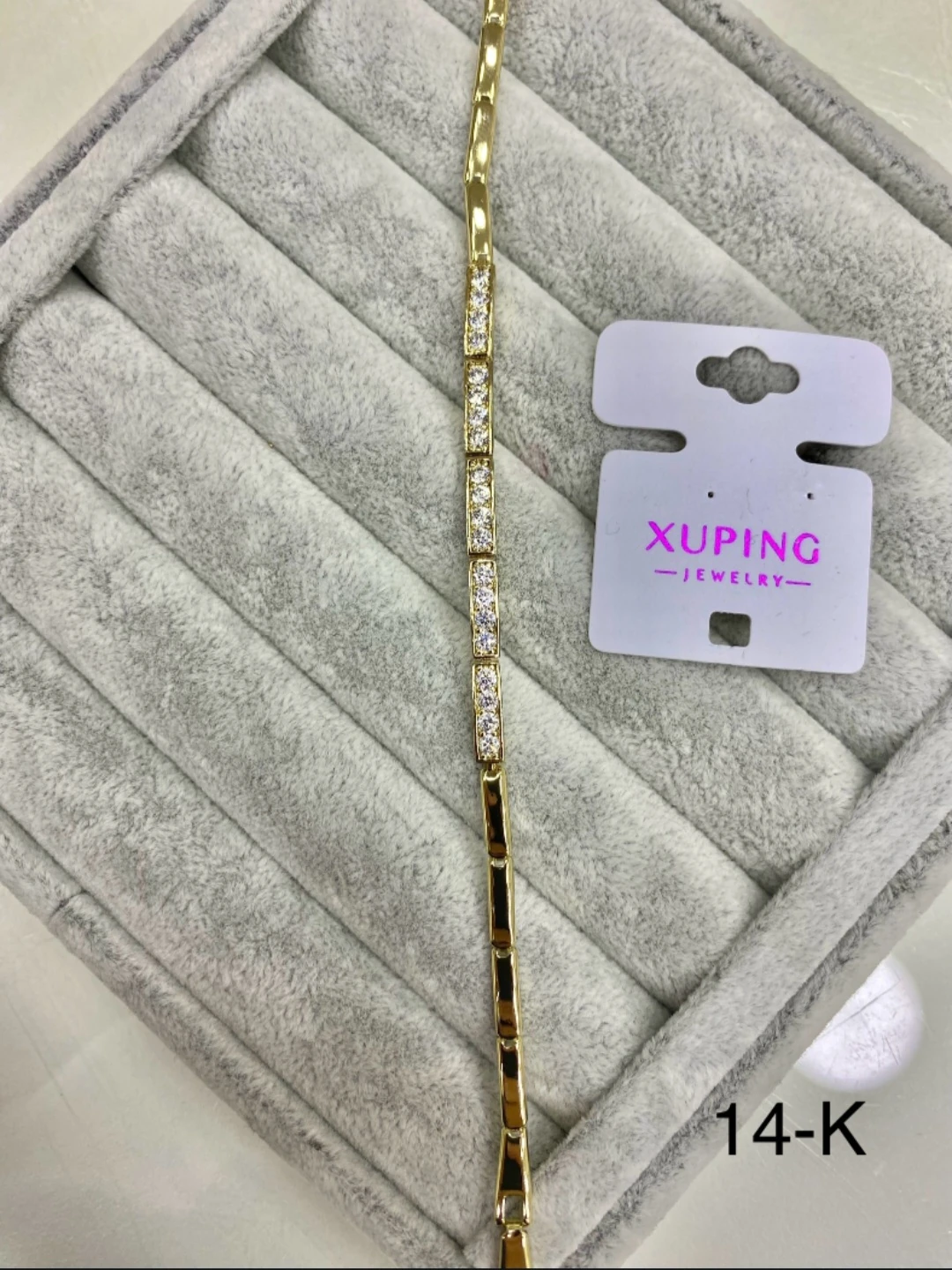Xuping 14K İnce Bileklik
