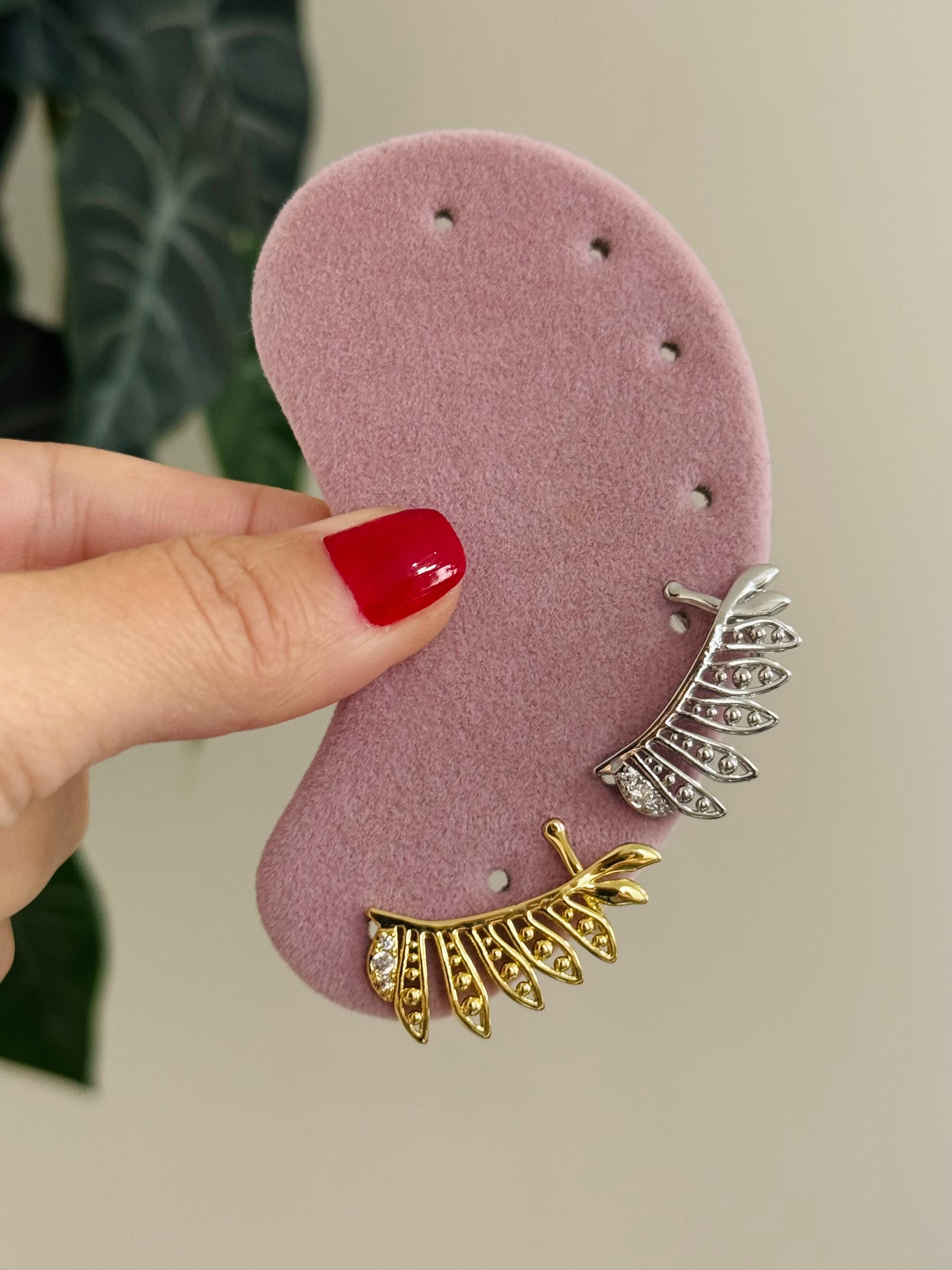 14K Kıkırdaklı Küpe