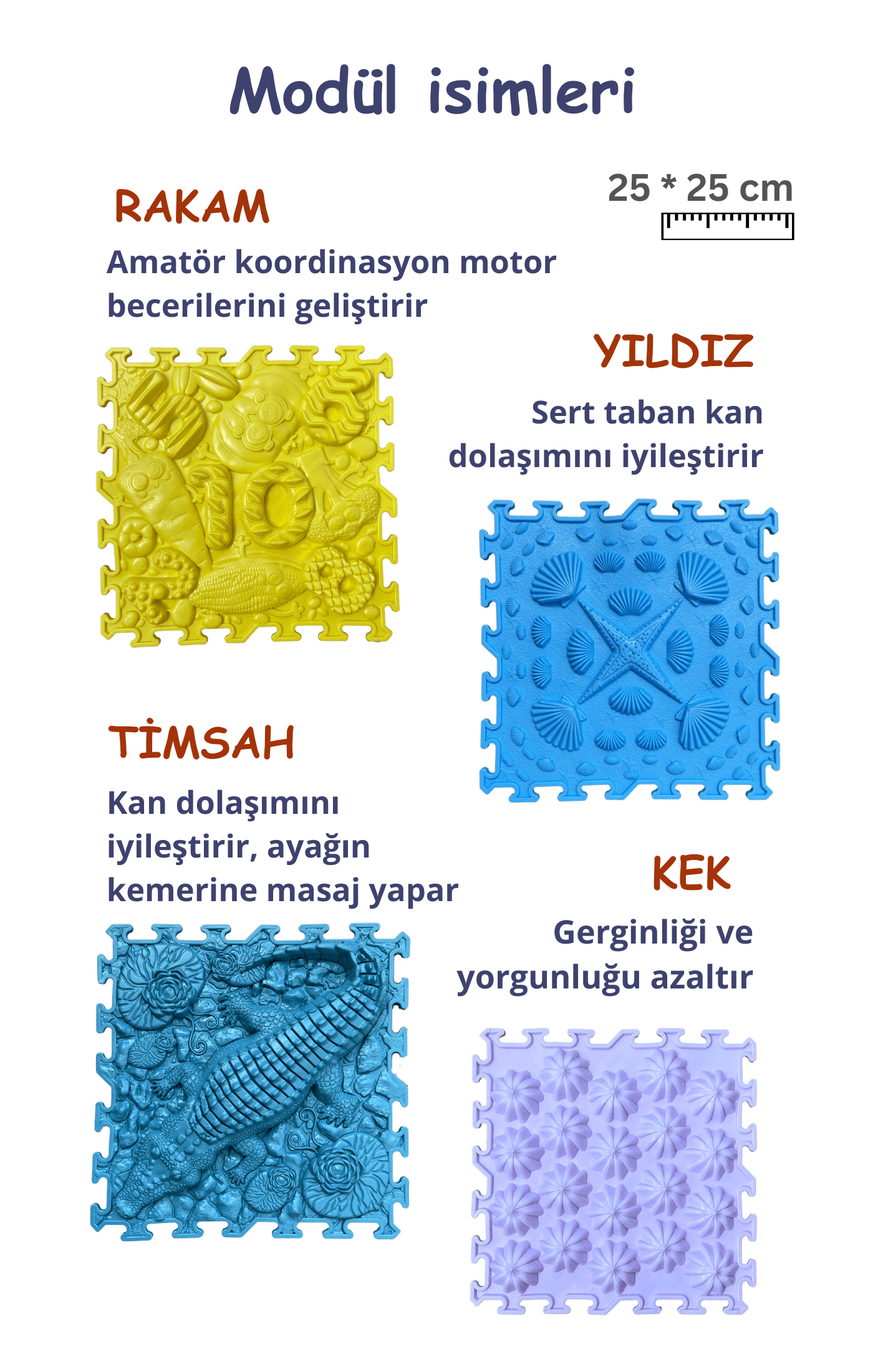 Göl Kıyısı Set Ortopedik Çocuk Oyun Matı