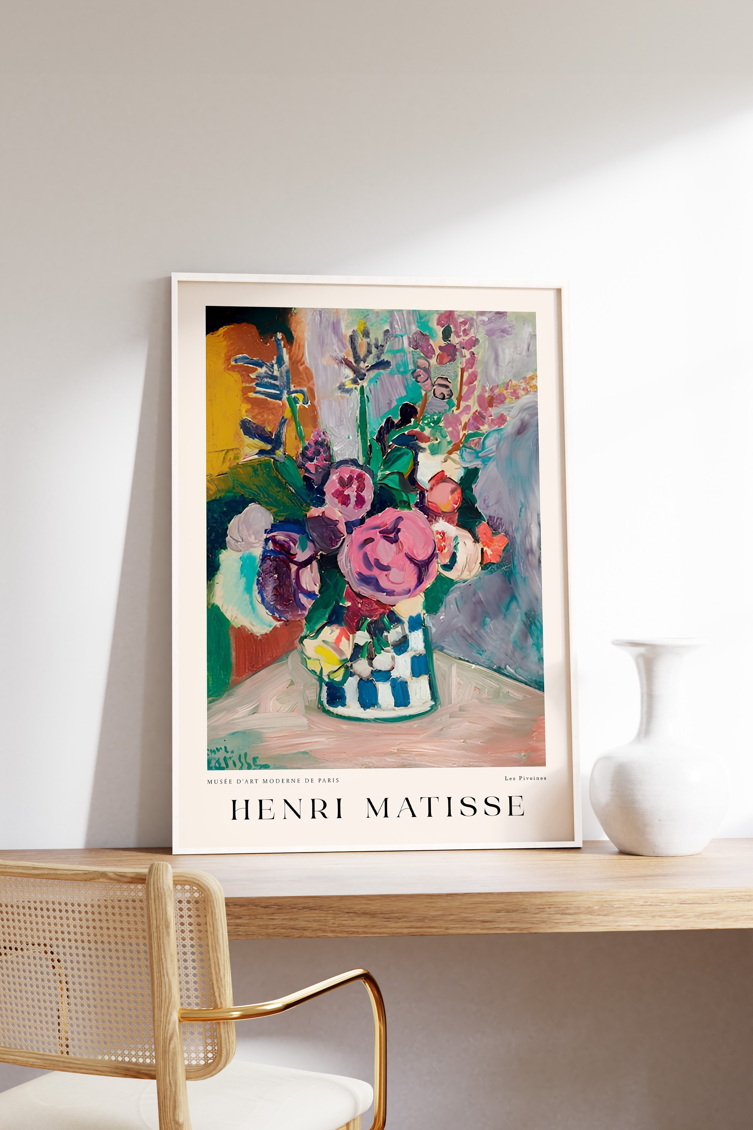 Henri Matisse Les toits de Collioure Çerçeveli Tablo