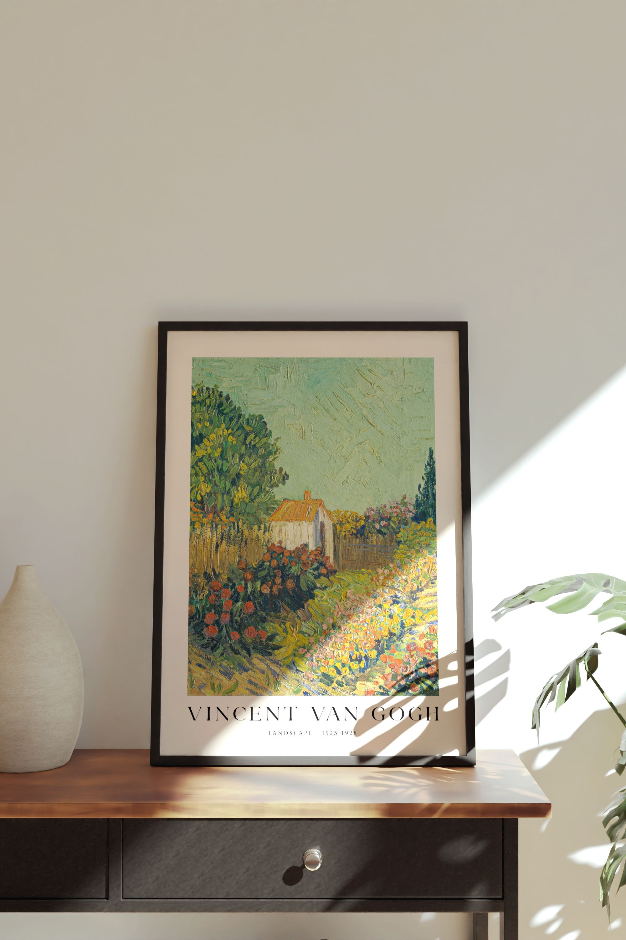 Van Gogh Landscape Çerçevesiz Poster