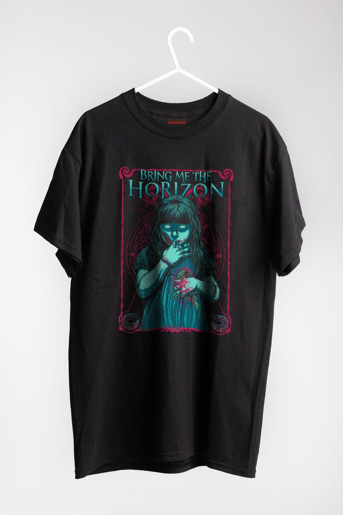 Bring Me The Horizon Müzik Baskılı Regular Fit Unisex Siyah T-Shirt %100 Pamuk No:0076