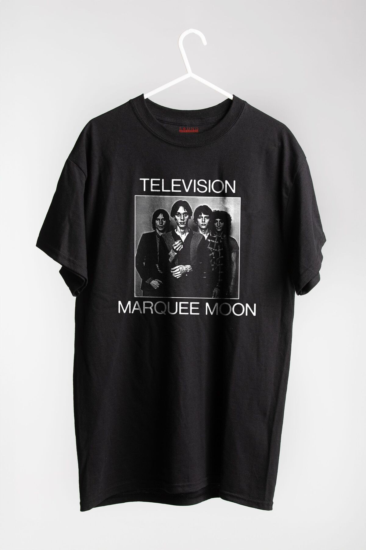 Television Band Müzik Baskılı Regular Fit Unisex Siyah T-Shirt %100 Pamuk No:0360
