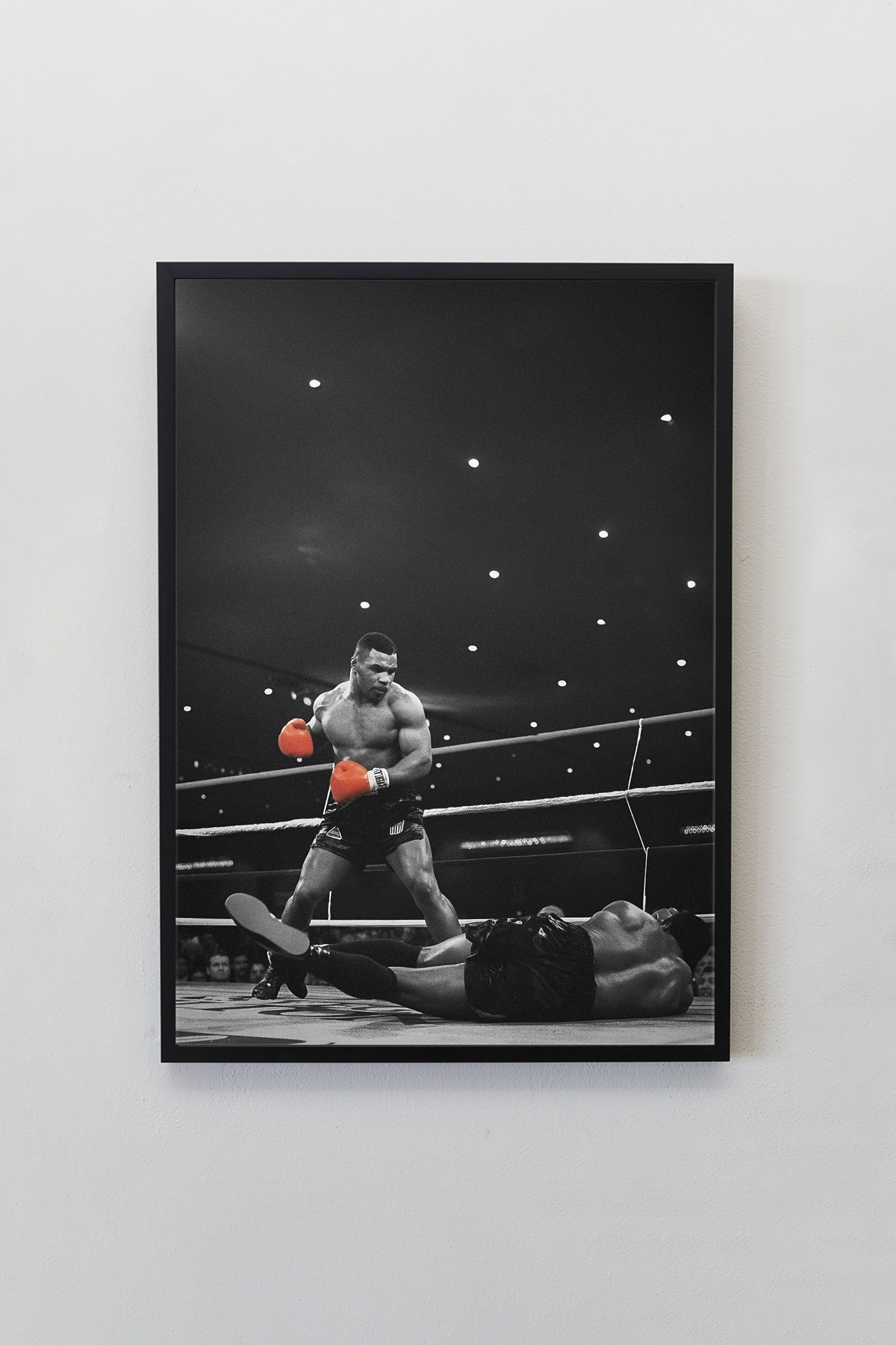 Mike Tyson No:2 Tasarımlı Çerçevesiz Poster | Winner Mentality