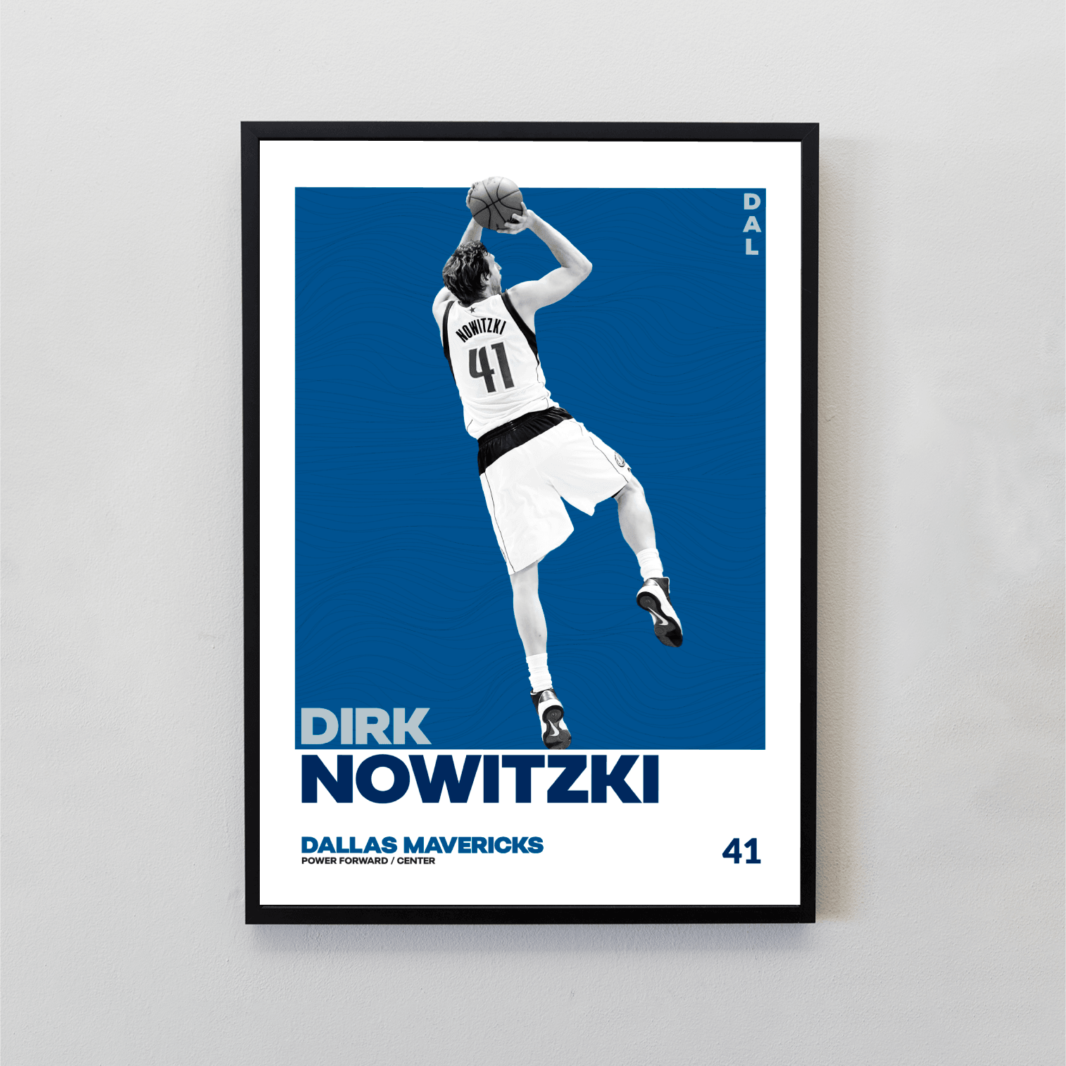 Dirk Nowitzki Tasarımlı Tablo | NBA Efsaneleri Koleksiyonu