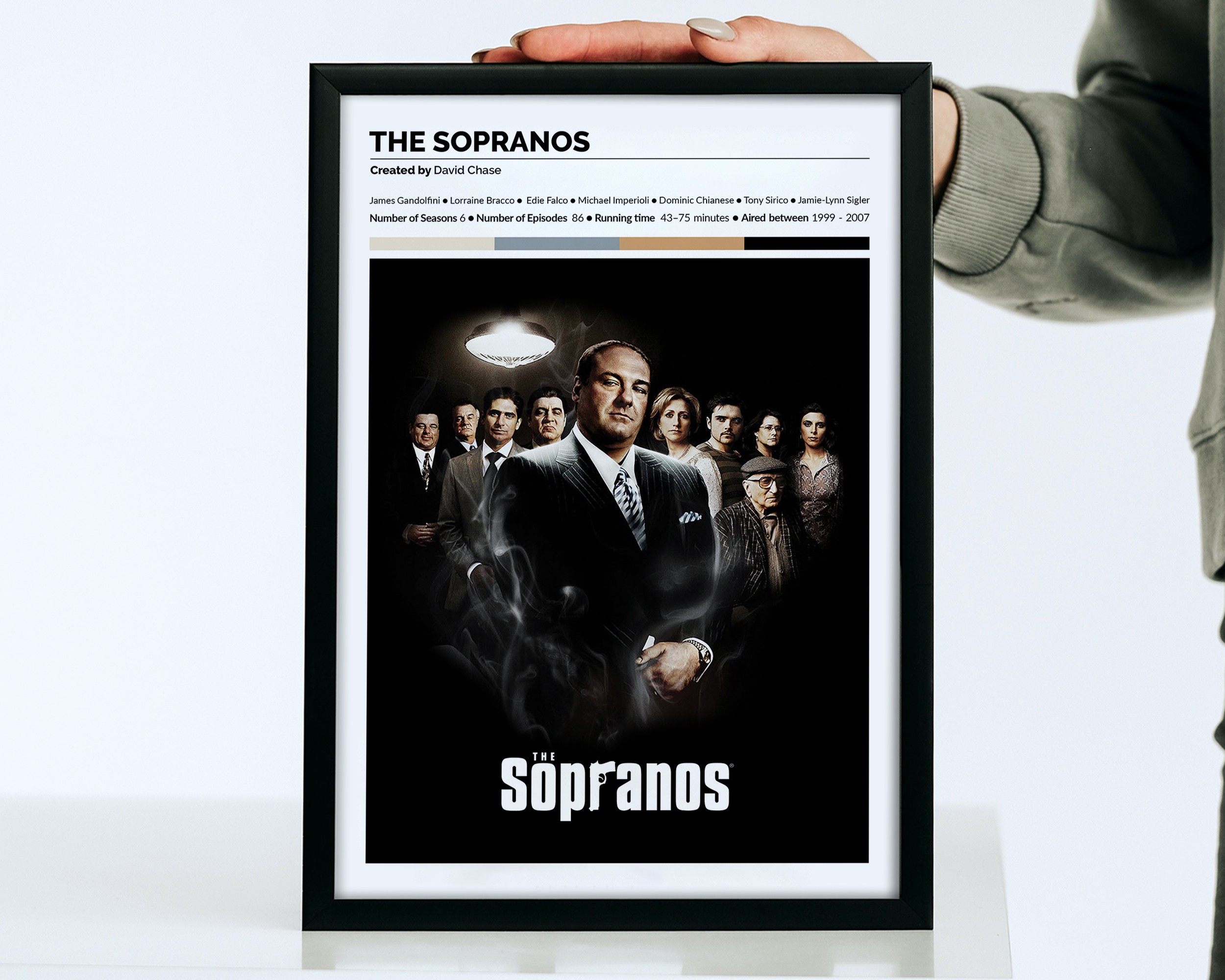 The Sopranos Dizi/Sitcom Tasarımlı Poster Tablo