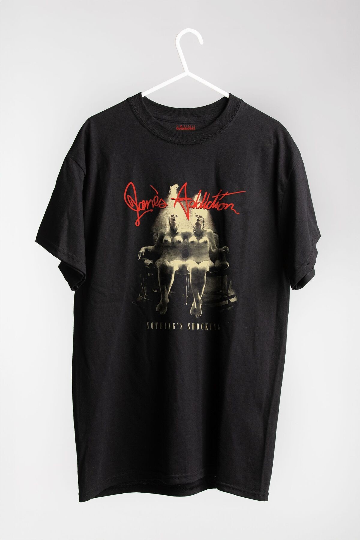 Jane's Addiction Müzik Baskılı Regular Fit Unisex Siyah T-Shirt %100 Pamuk No:0167