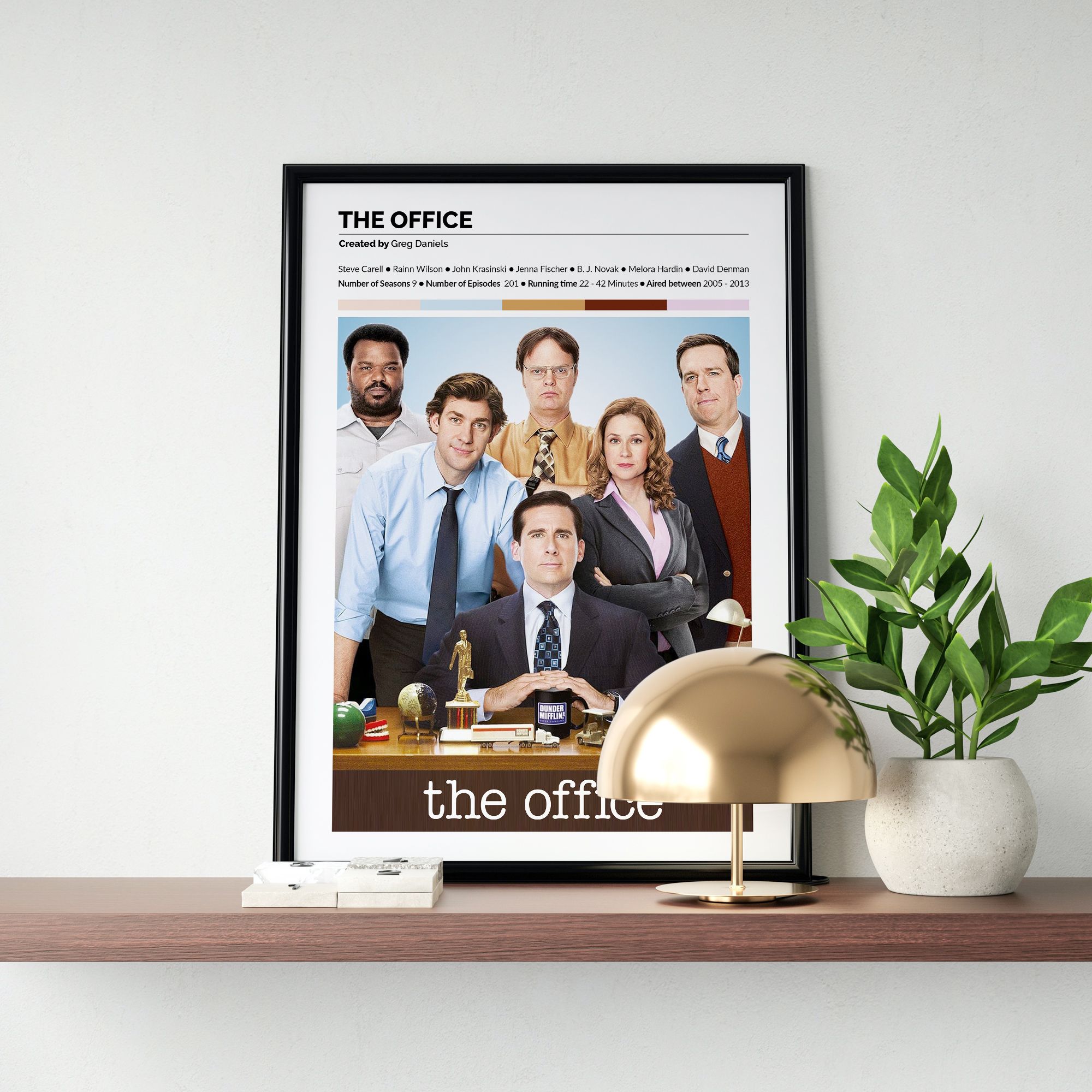 The Office Dizi/Sitcom Tasarımlı Poster Tablo