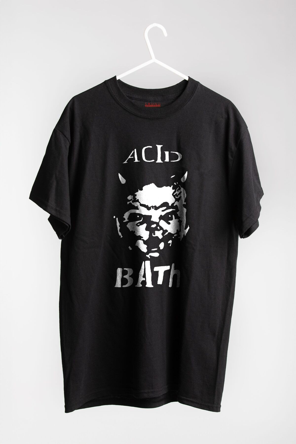 Acid Bath Müzik Baskılı Regular Fit Unisex Siyah T-Shirt %100 Pamuk No:0015