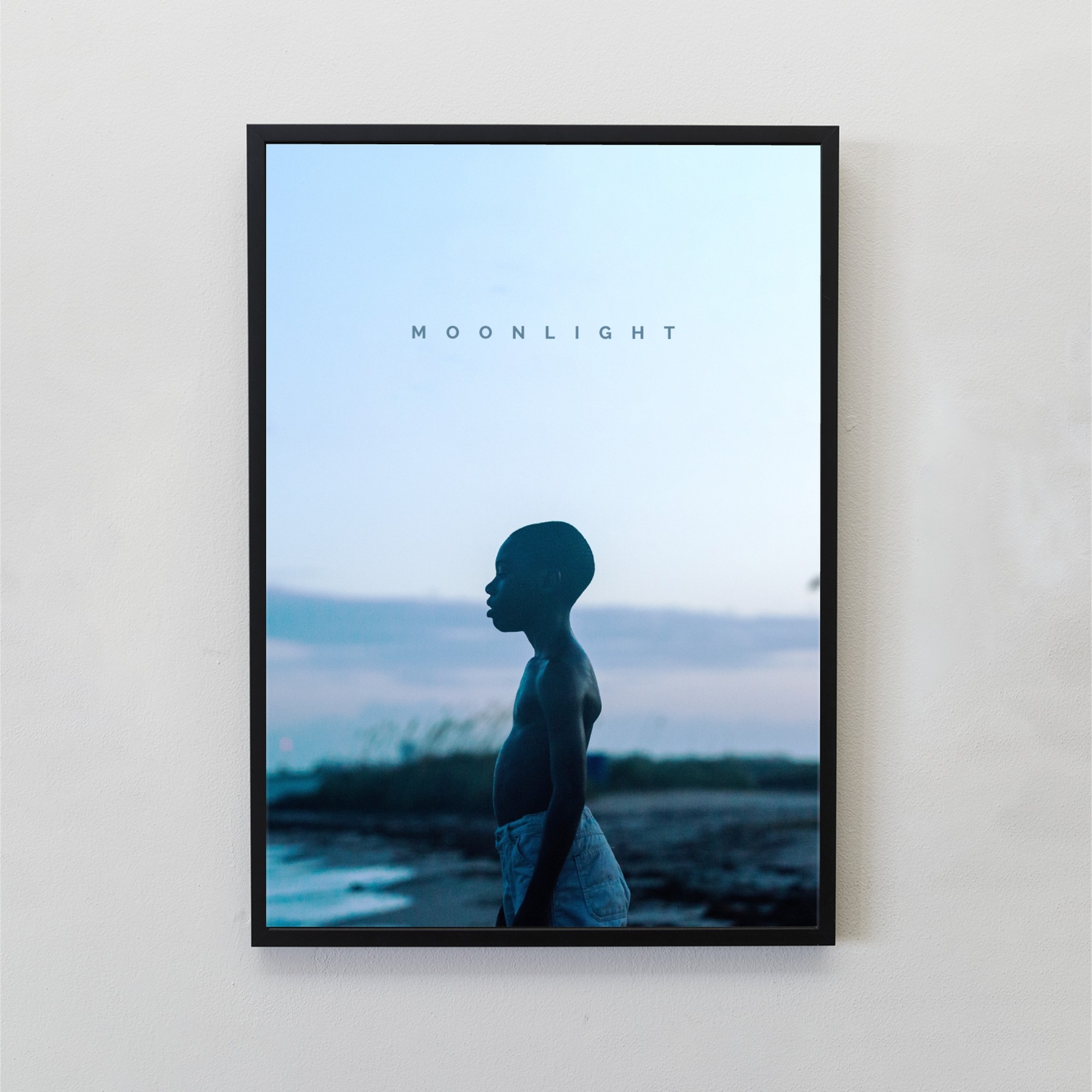 Moonlight Tasarımlı Minimal Film Tablo
