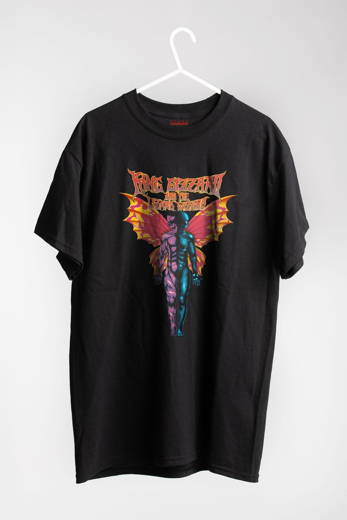King Gizzard Lizzard Wizard Müzik Baskılı Regular Fit Unisex Siyah T-Shirt %100 Pamuk No:0205