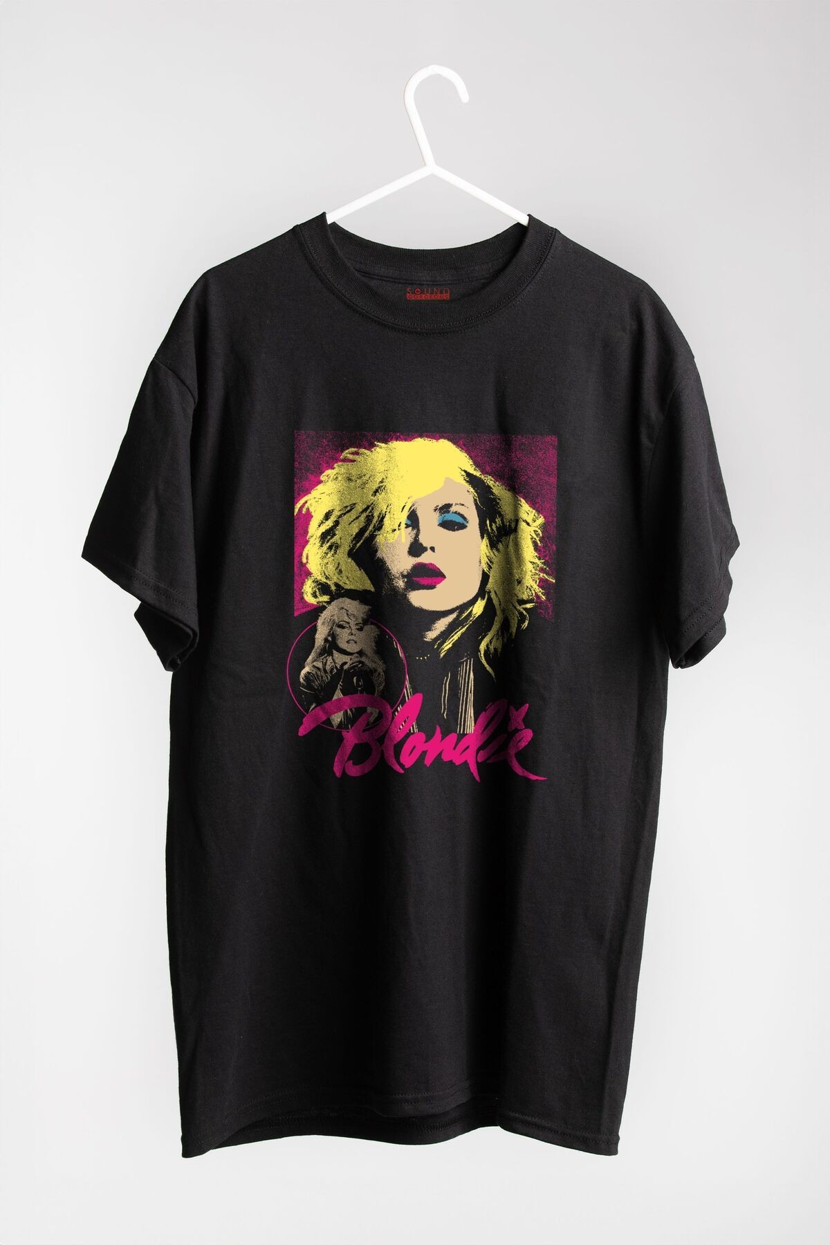 Blondie Müzik Baskılı Regular Fit Unisex Siyah T-Shirt %100 Pamuk No:0055