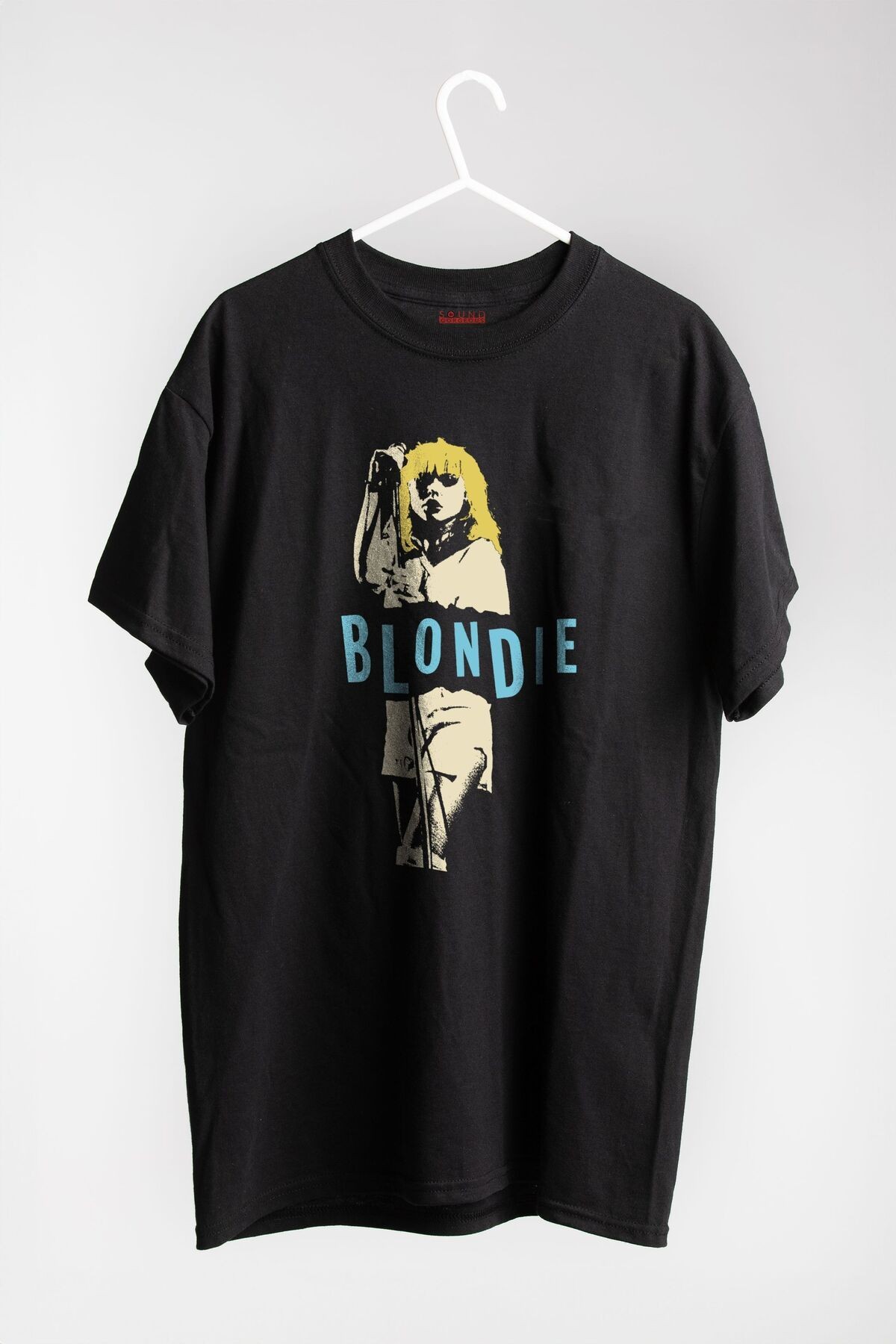 Blondie Müzik Baskılı Regular Fit Unisex Siyah T-Shirt %100 Pamuk No:0051