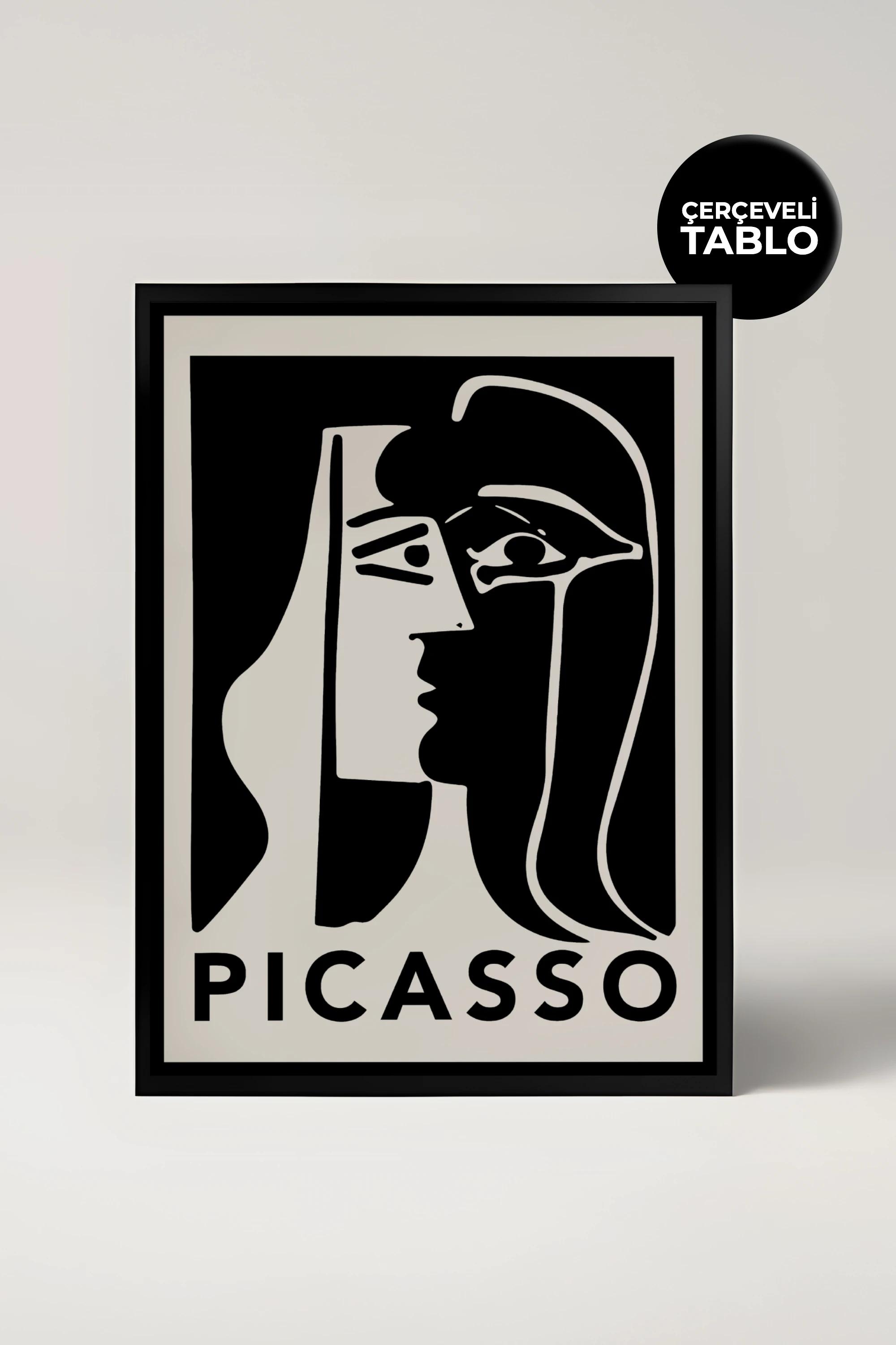 Picasso No:2 Ünlü Ressamlar Çerçeveli Tablo