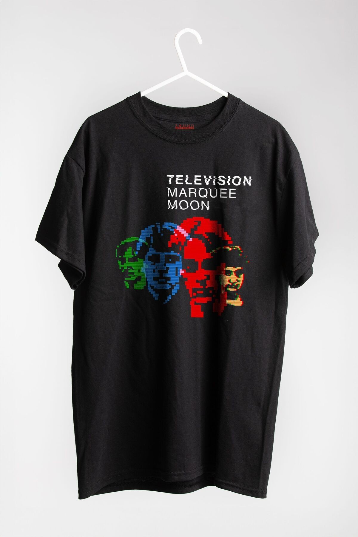 Television Band Müzik Baskılı Regular Fit Unisex Siyah T-shirt %100 Pamuk No:0361