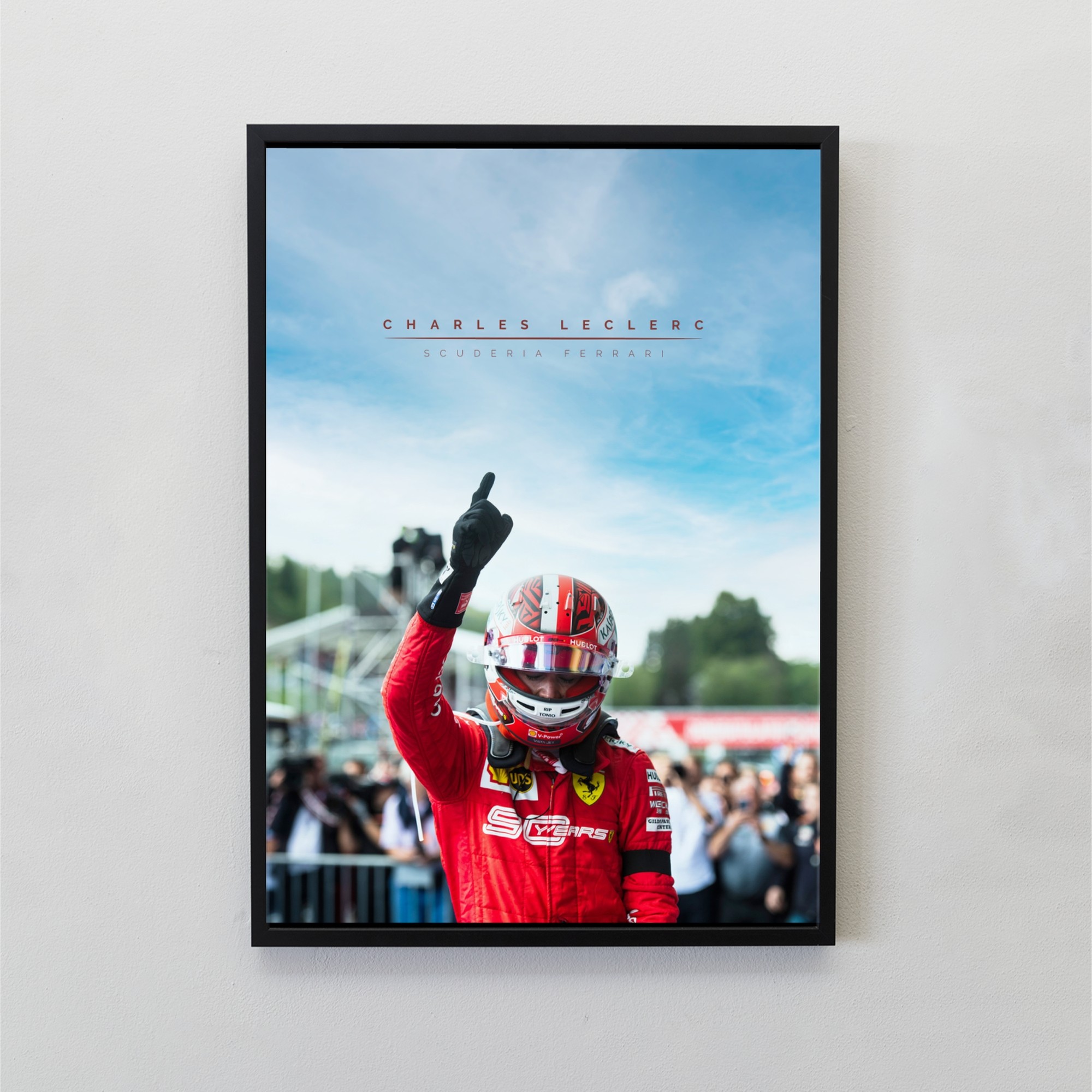 Charles Leclerc Formula 1 Tasarım Tablo