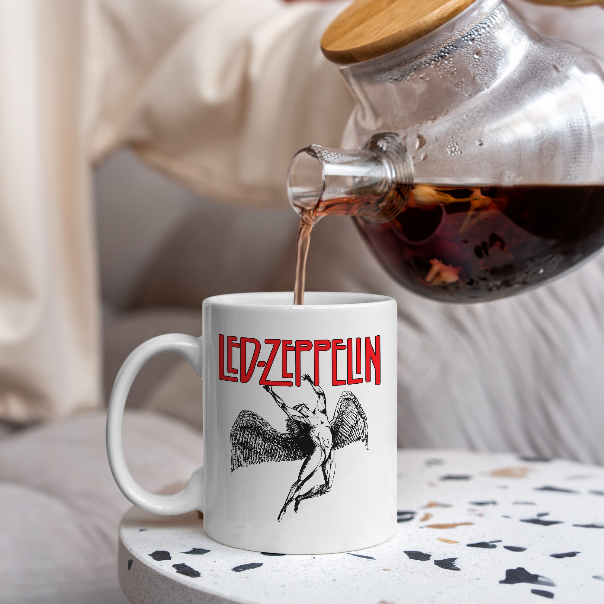 Led Zeppelin Tasarımlı Kupa Bardak