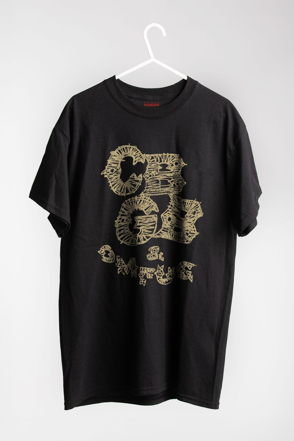 CBGB Omfug Müzik Baskılı Regular Fit Unisex Siyah T-Shirt %100 Pamuk No:0087