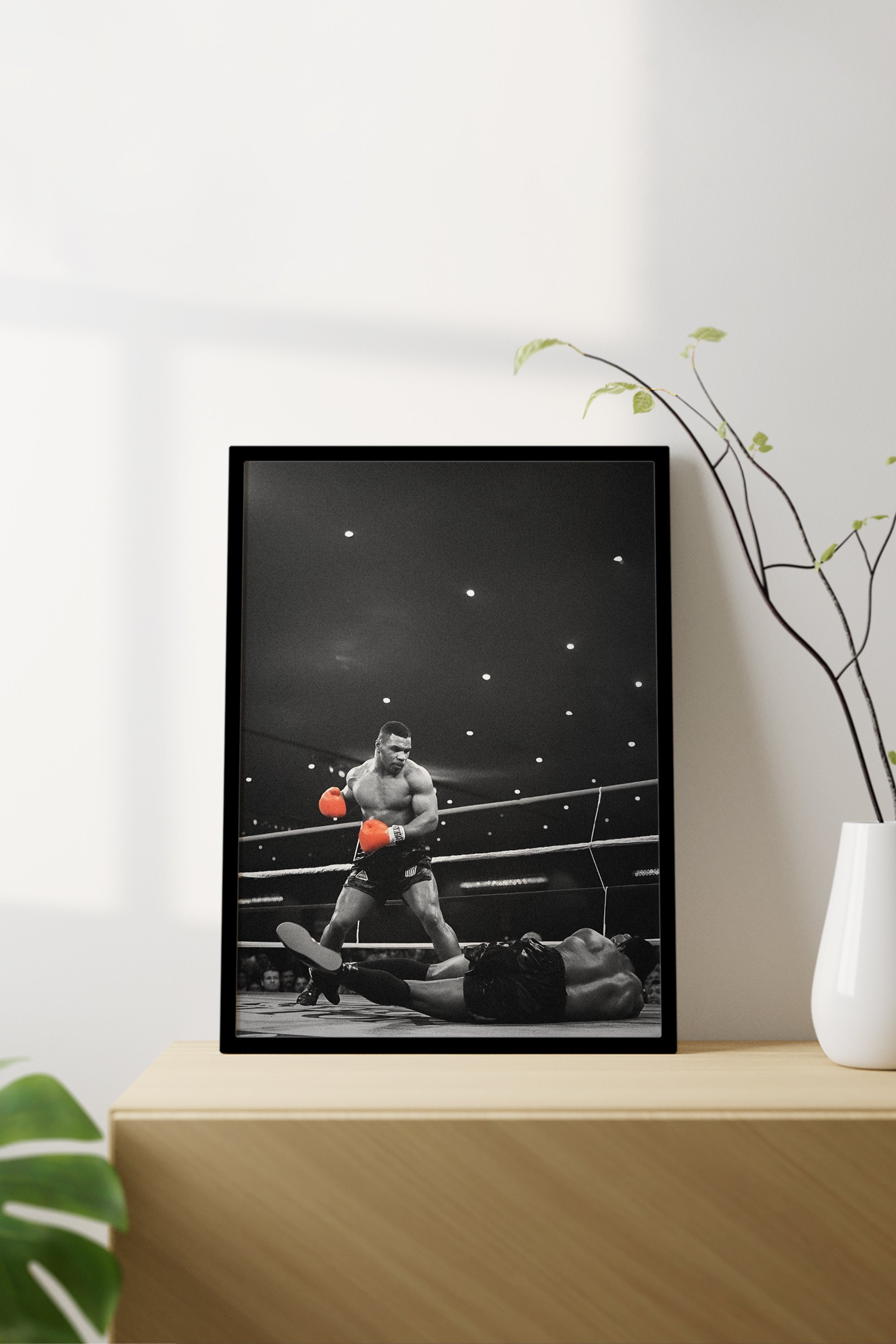 Mike Tyson No:2 Tasarımlı Çerçevesiz Poster | Winner Mentality