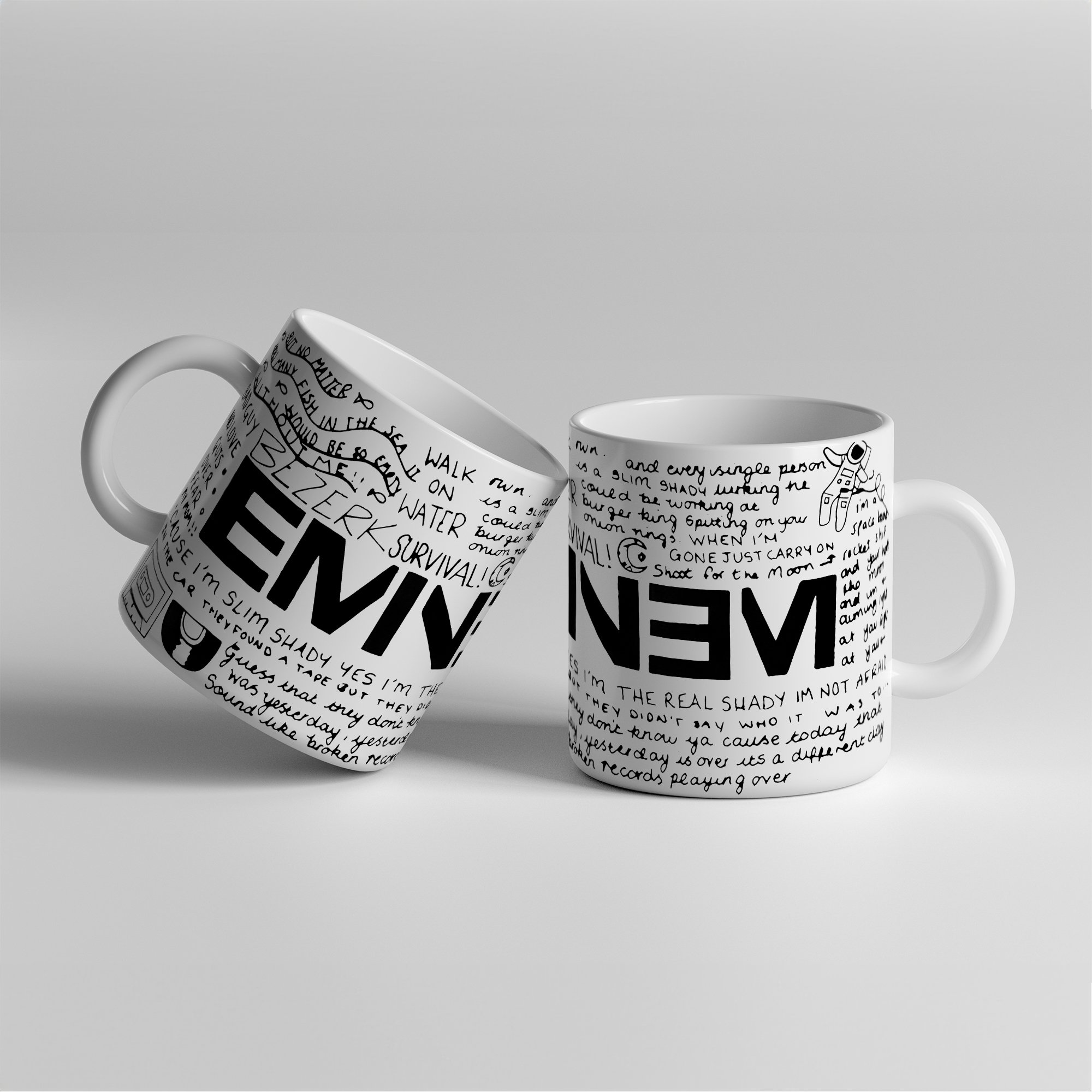 Eminem 11oz White Mug