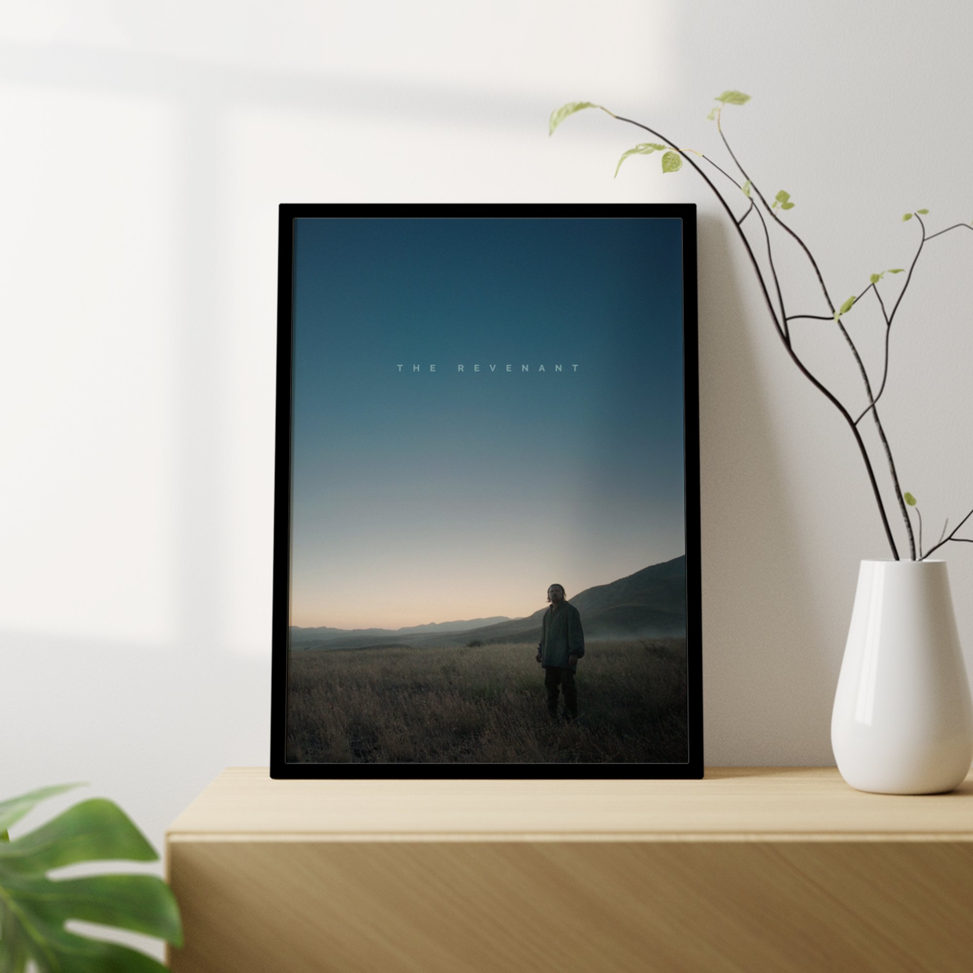 The Revenant Minimalist Framed Movie Print