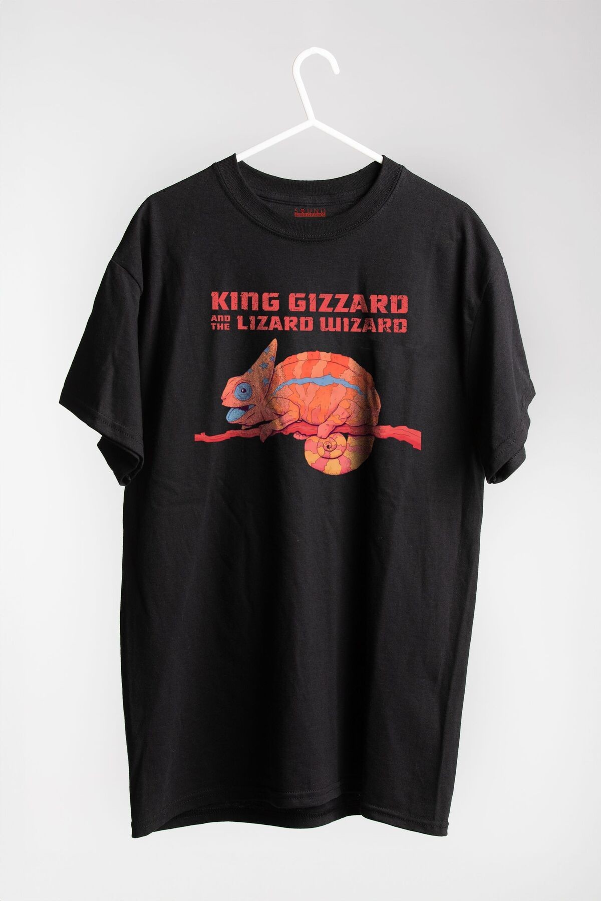 King Gizzard Lizzard Wizard Müzik Baskılı Regular Fit Unisex Siyah T-Shirt %100 Pamuk No:0202