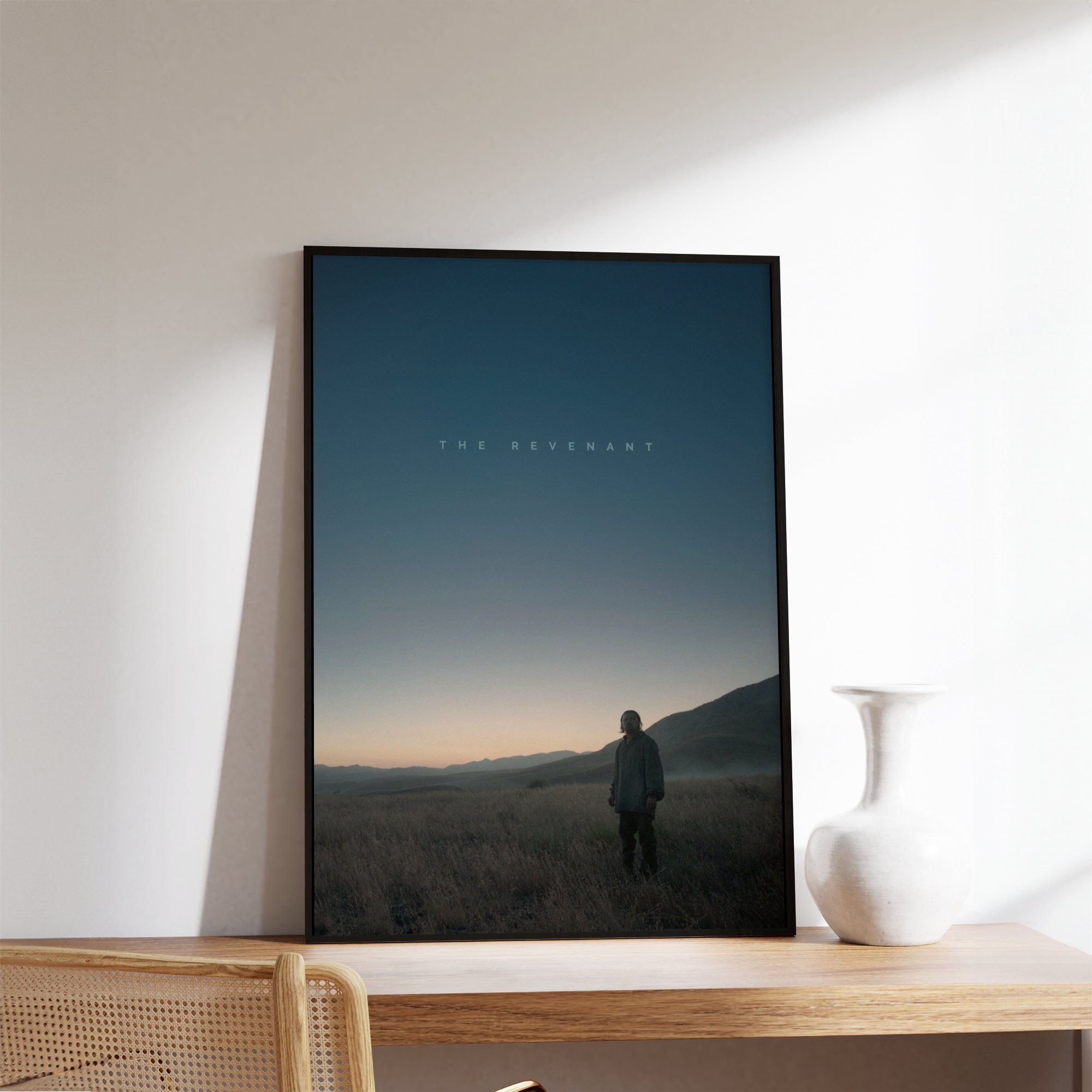 The Revenant Minimalist Framed Movie Print