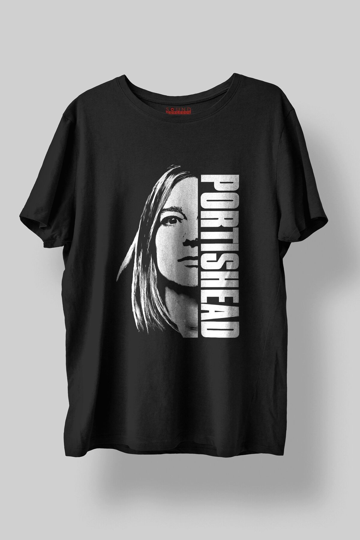 Portishead Müzik Baskılı Regular Fit Unisex Siyah T-Shirt %100 Pamuk No:0286