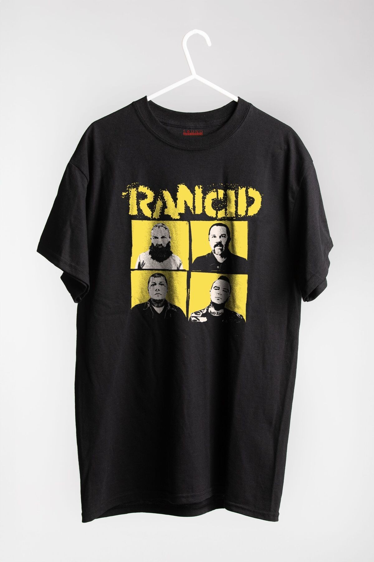 Rancid Müzik Baskılı Regular Fit Unisex Siyah T-Shirt %100 Pamuk No:0316