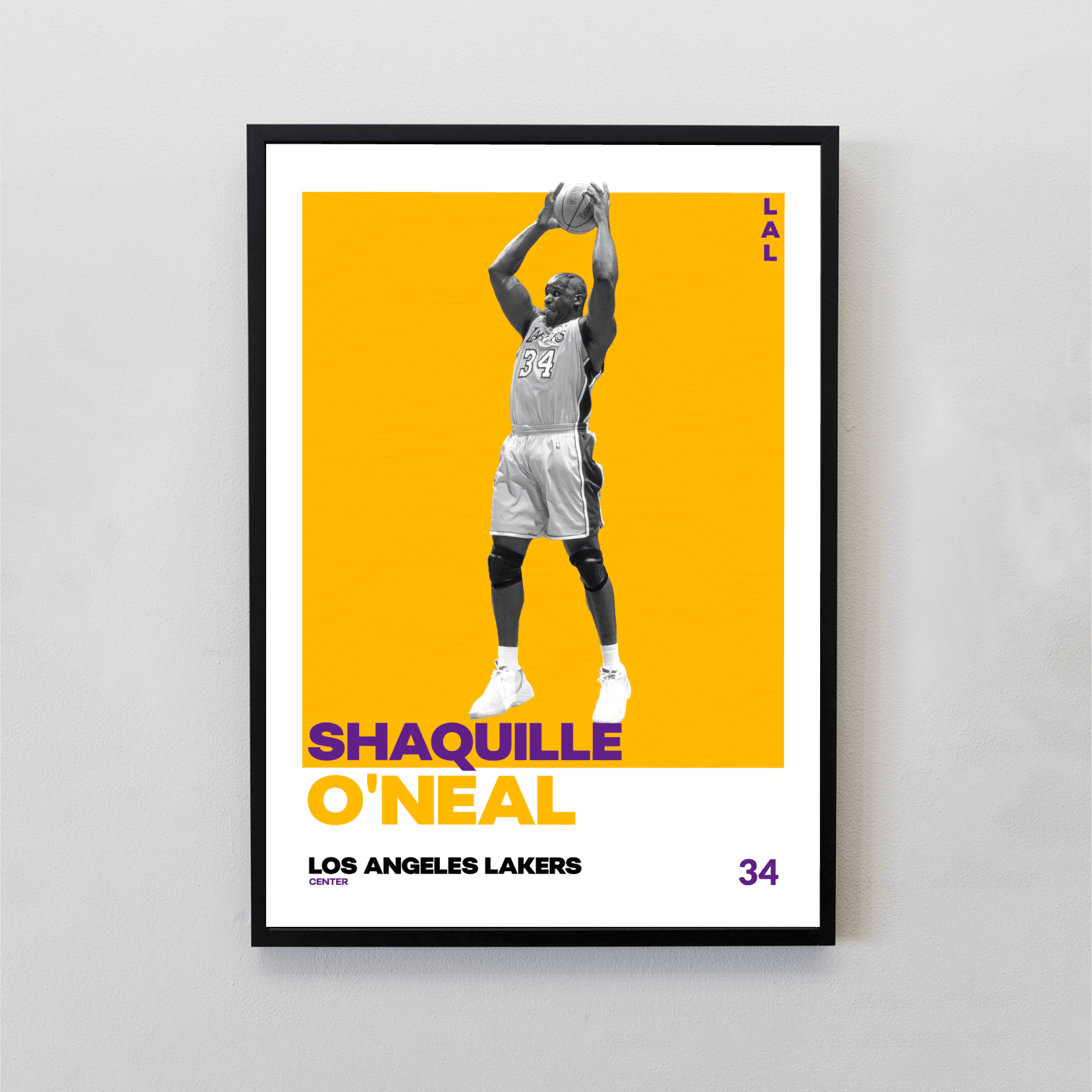 Shaquille O'Neal Tasarımlı Tablo | NBA Efsaneleri Koleksiyonu