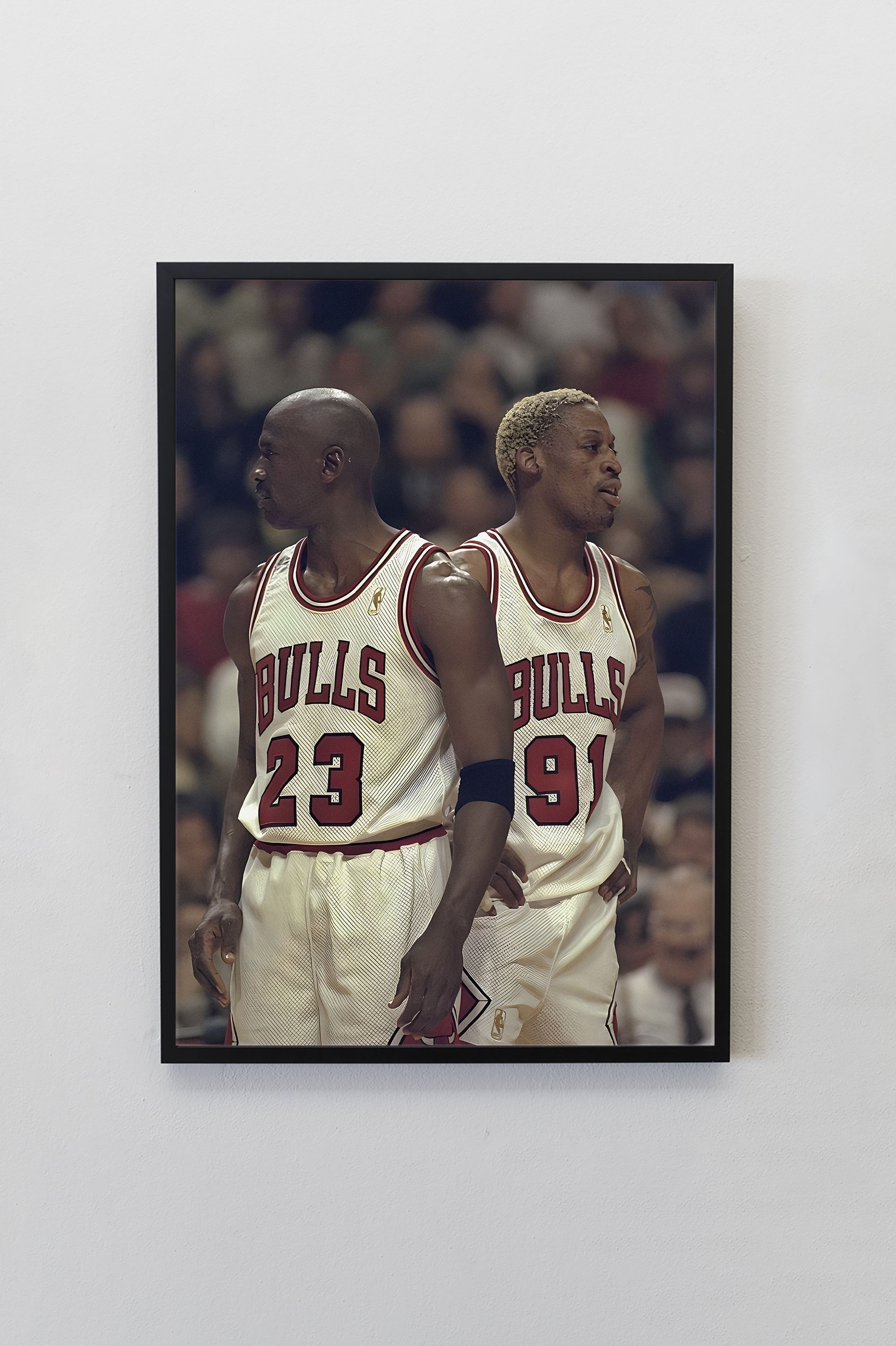 Jordan & Rodman Tasarımlı Çerçevesiz Poster | Winner Mentality