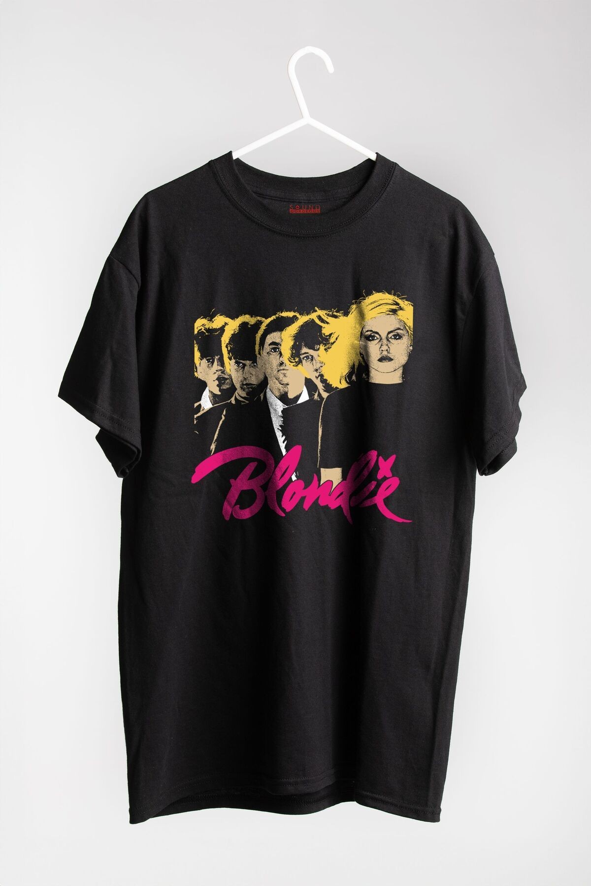 Blondie Müzik Baskılı Regular Fit Unisex Siyah T-Shirt %100 Pamuk No:0050