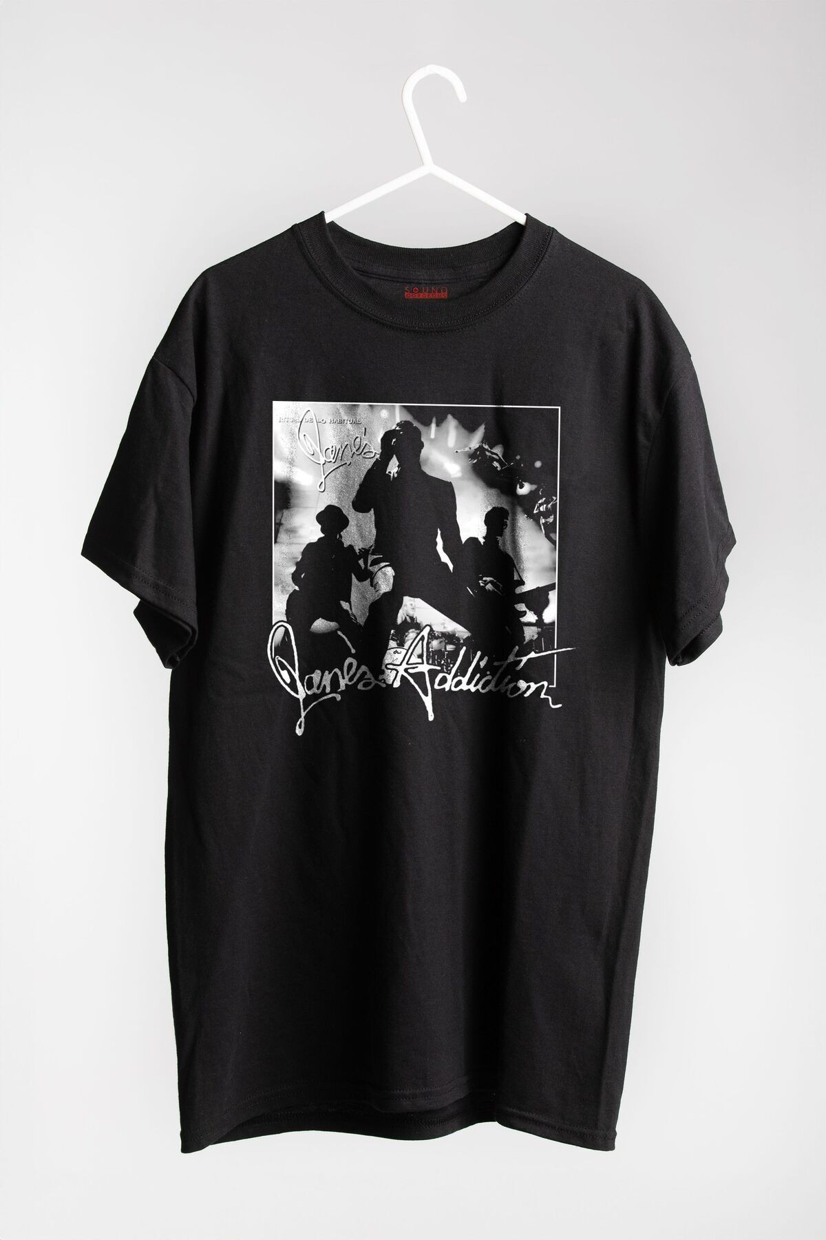 Jane's Addiction Müzik Baskılı Regular Fit Unisex Siyah T-Shirt %100 Pamuk No:0157
