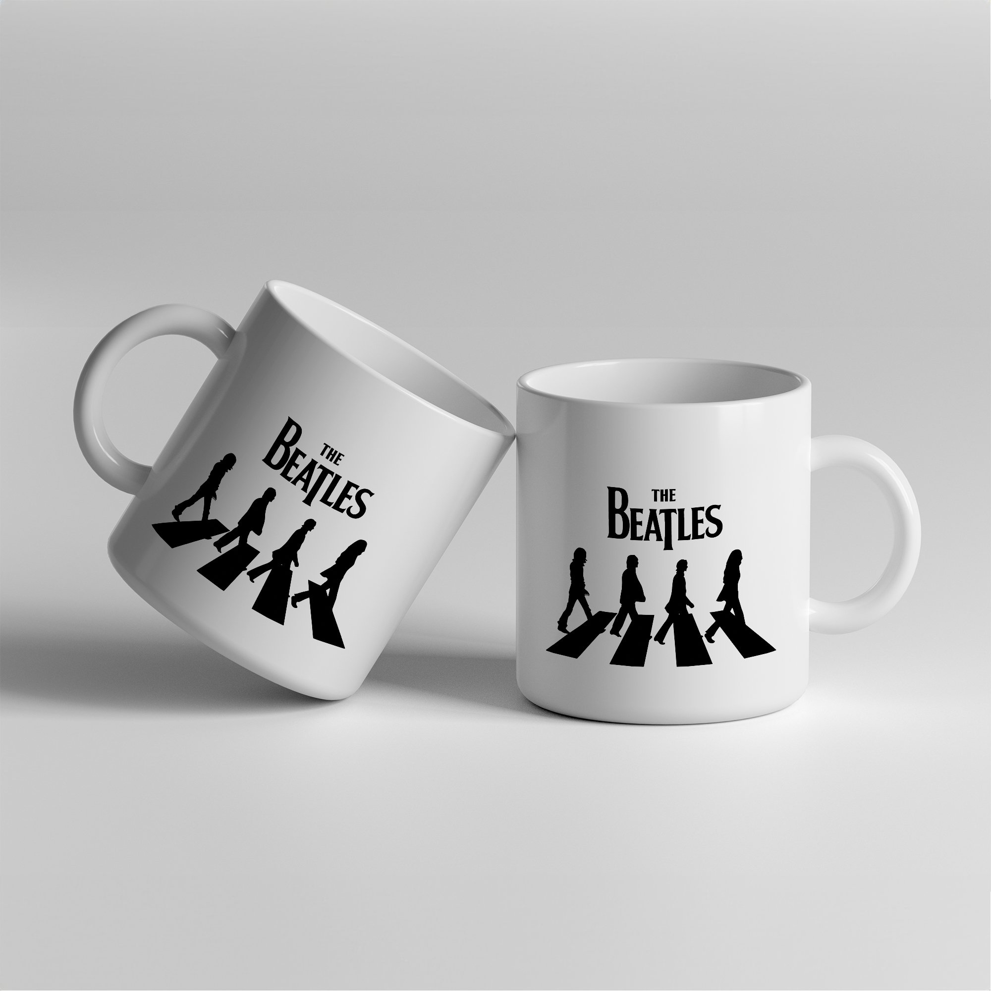 Beatles Abbey Road 11oz White Mug