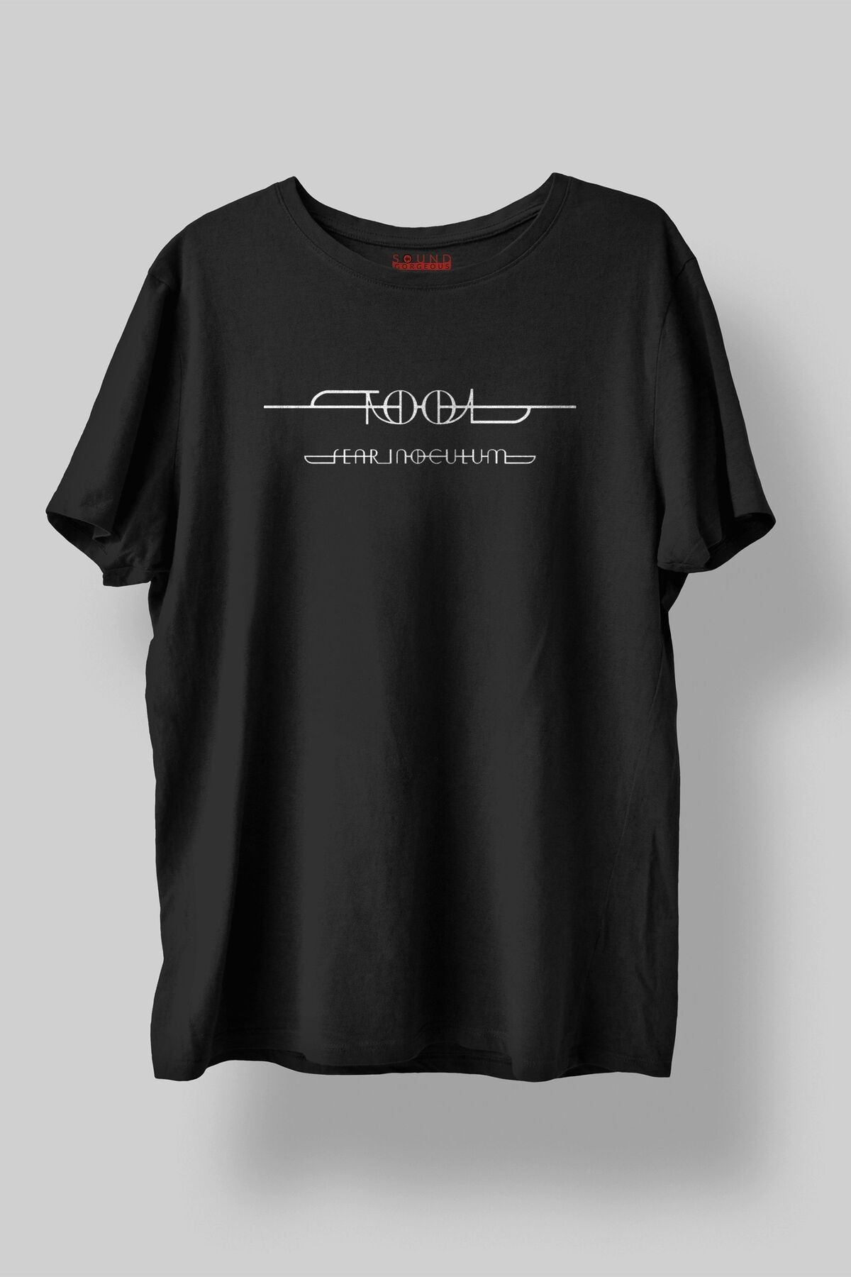 Tool Fear Inoculum Müzik Baskılı Regular Fit Unisex Siyah T-Shirt %100 Pamuk No:0136