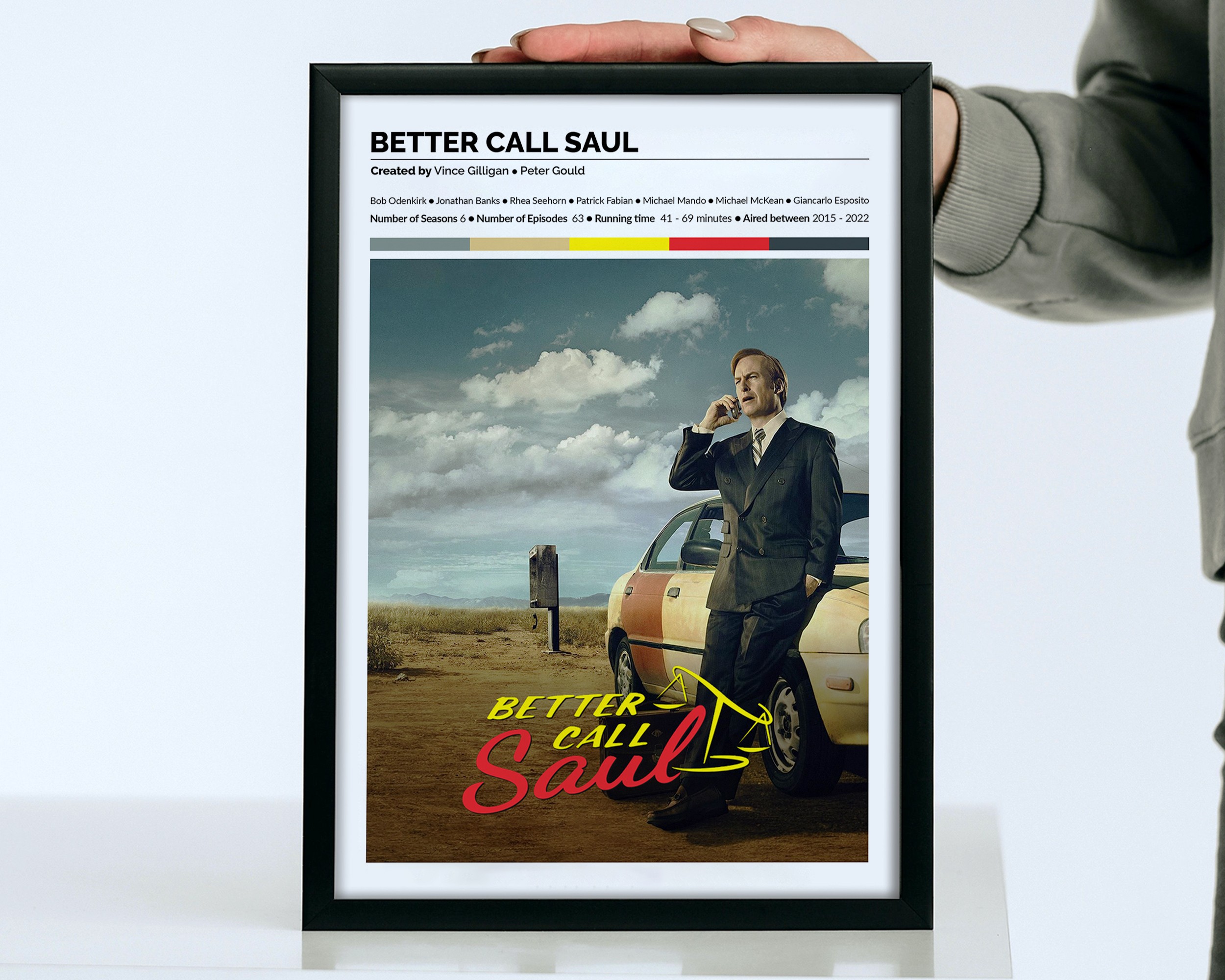 Better Call Saul Dizi/Sitcom Tasarımlı Poster Tablo