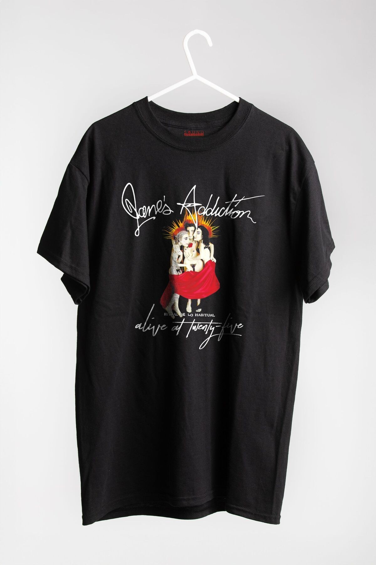 Jane's Addiction Müzik Baskılı Regular Fit Unisex Siyah T-Shirt %100 Pamuk No:0161
