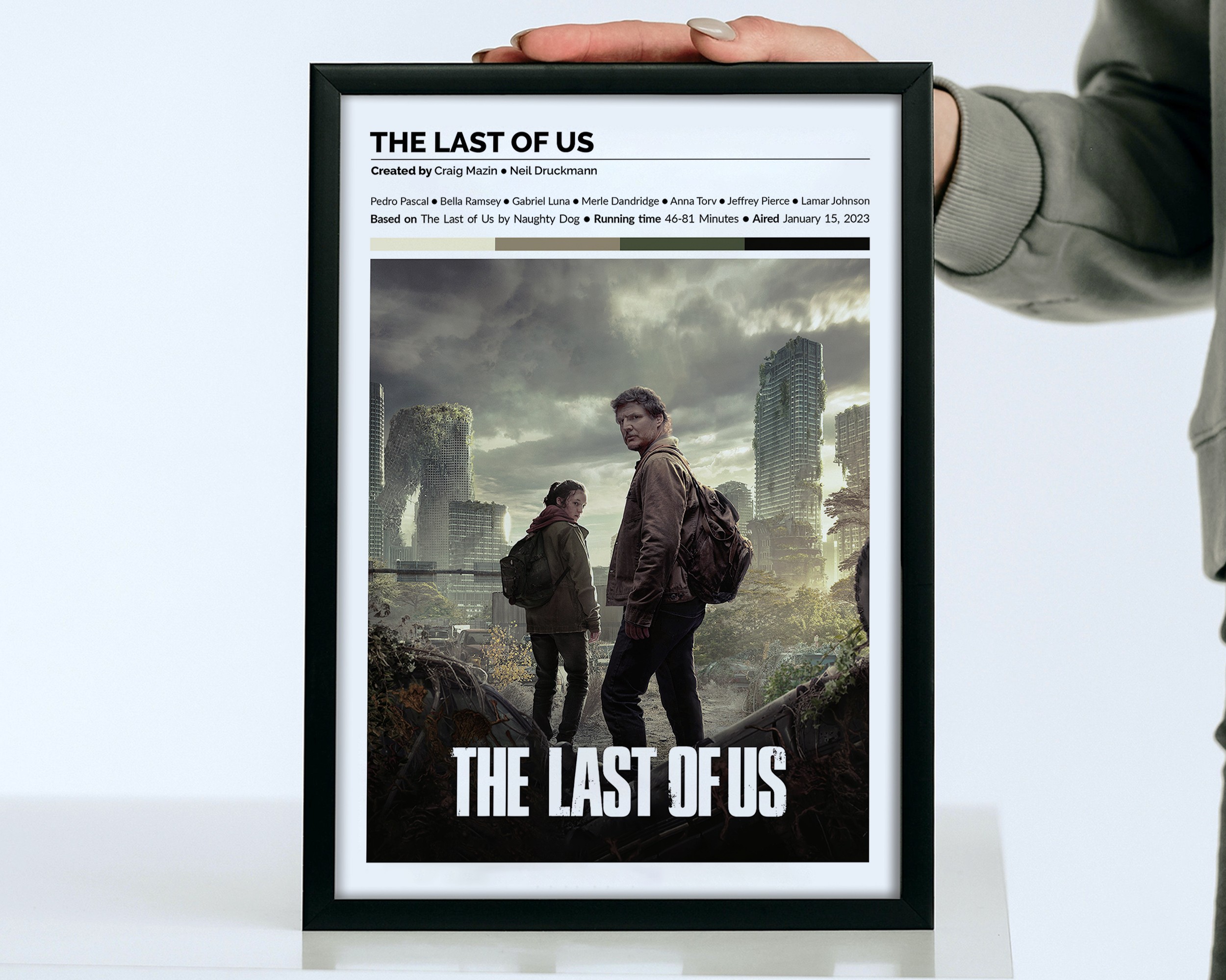 The Last Of Us Dizi/Sitcom Tasarımlı Poster Tablo
