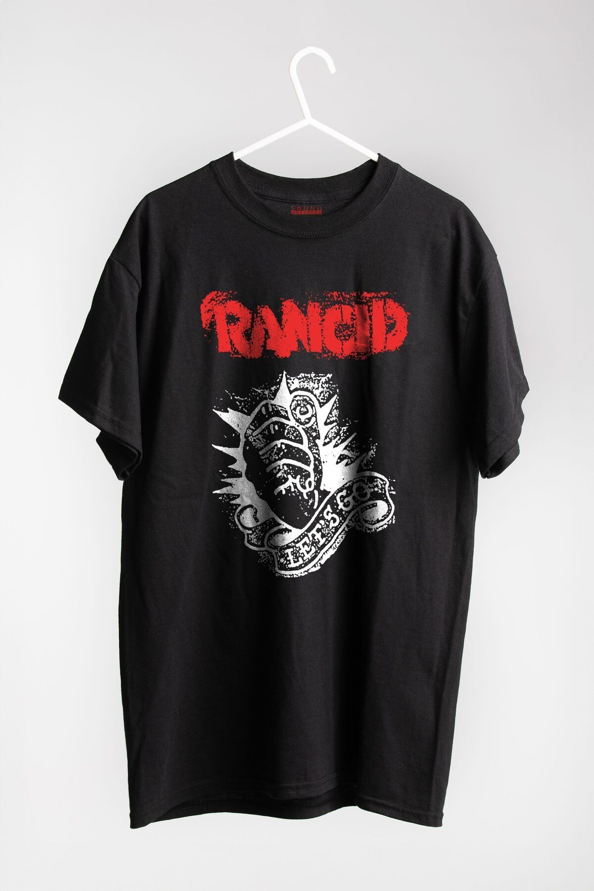 Rancid Müzik Baskılı Regular Fit Unisex Siyah T-Shirt %100 Pamuk No:0315