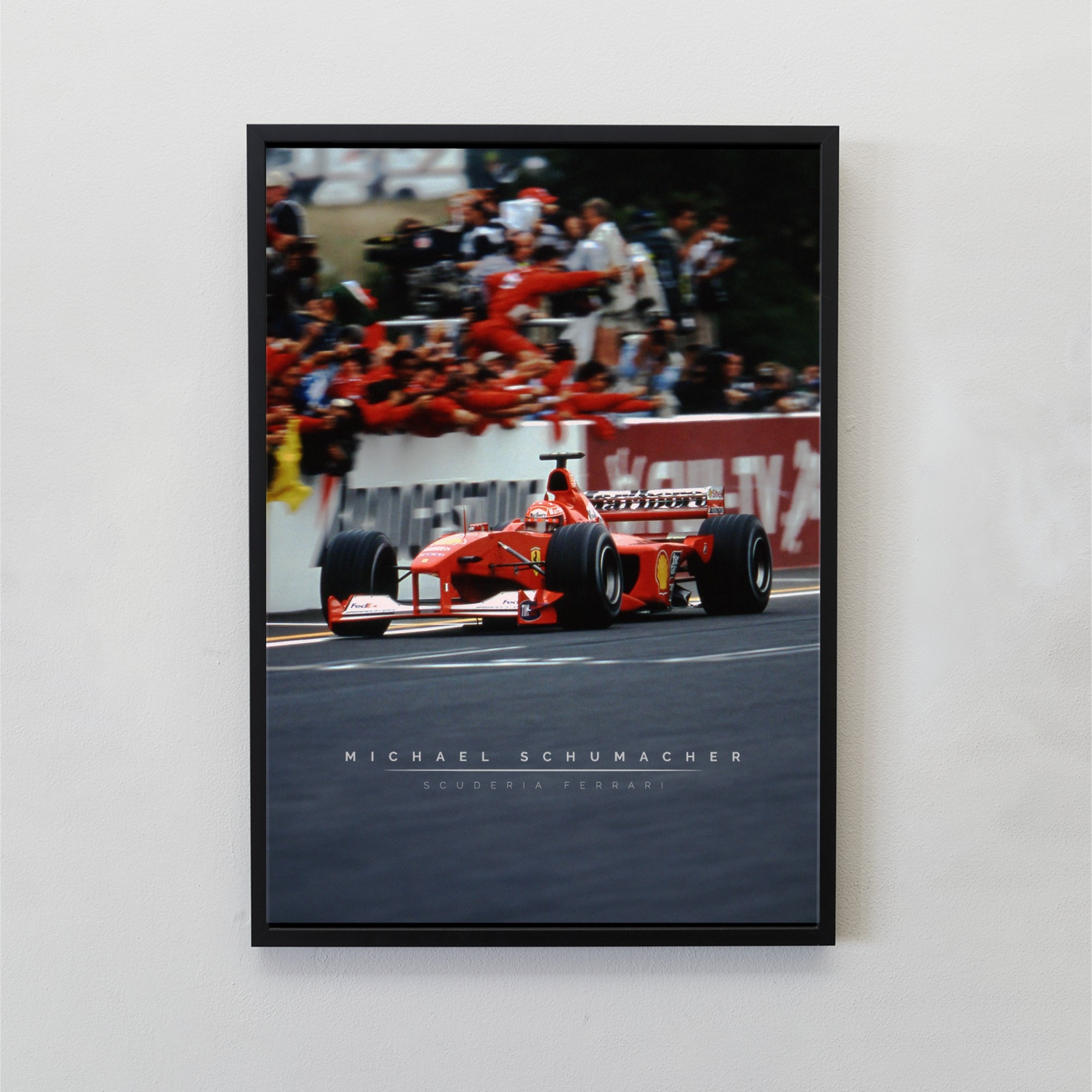 Michael Schumacher Formula 1 Tasarım Tablo