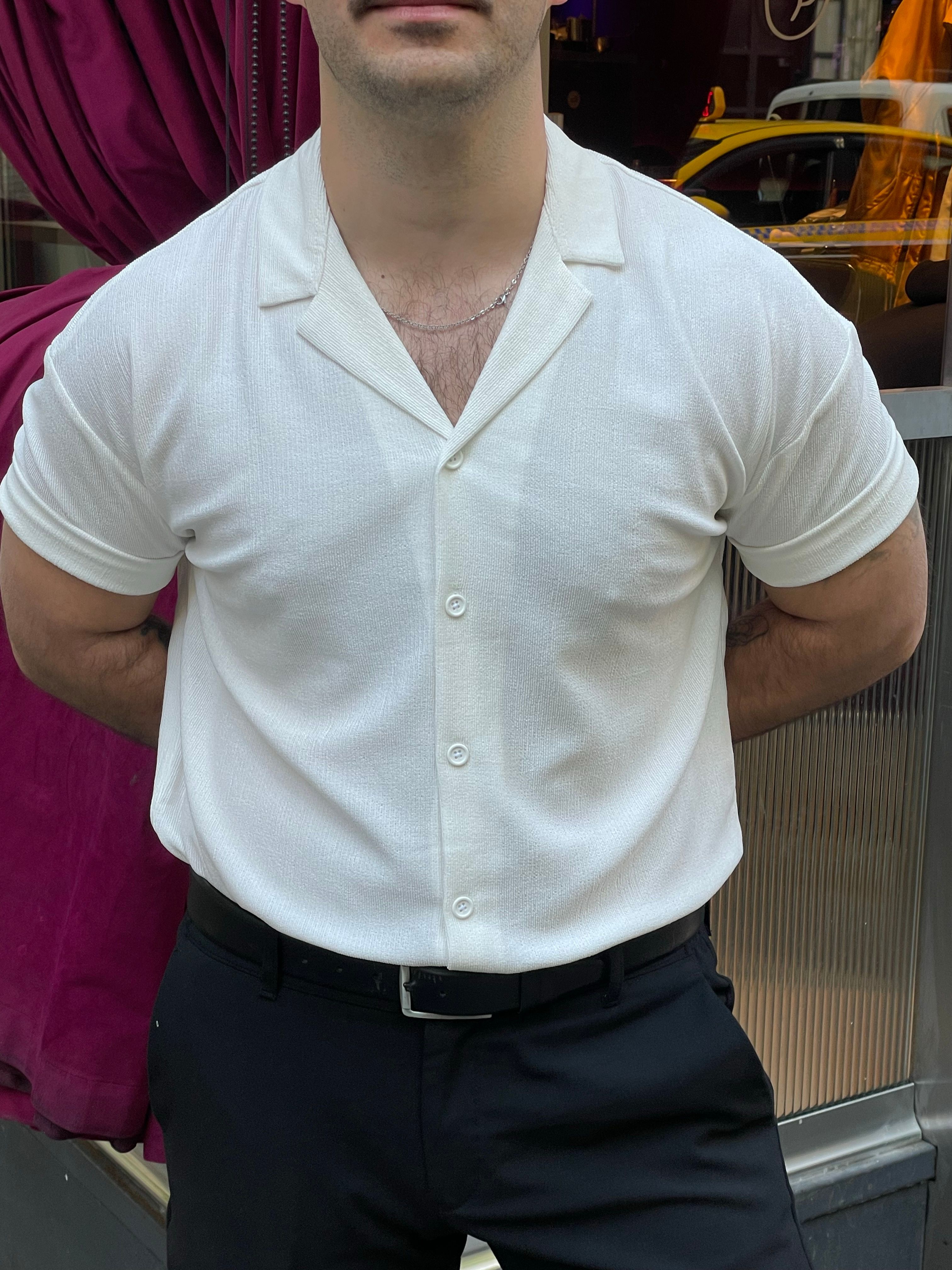Palermo Poplin Premium Half Oversize Gömlek