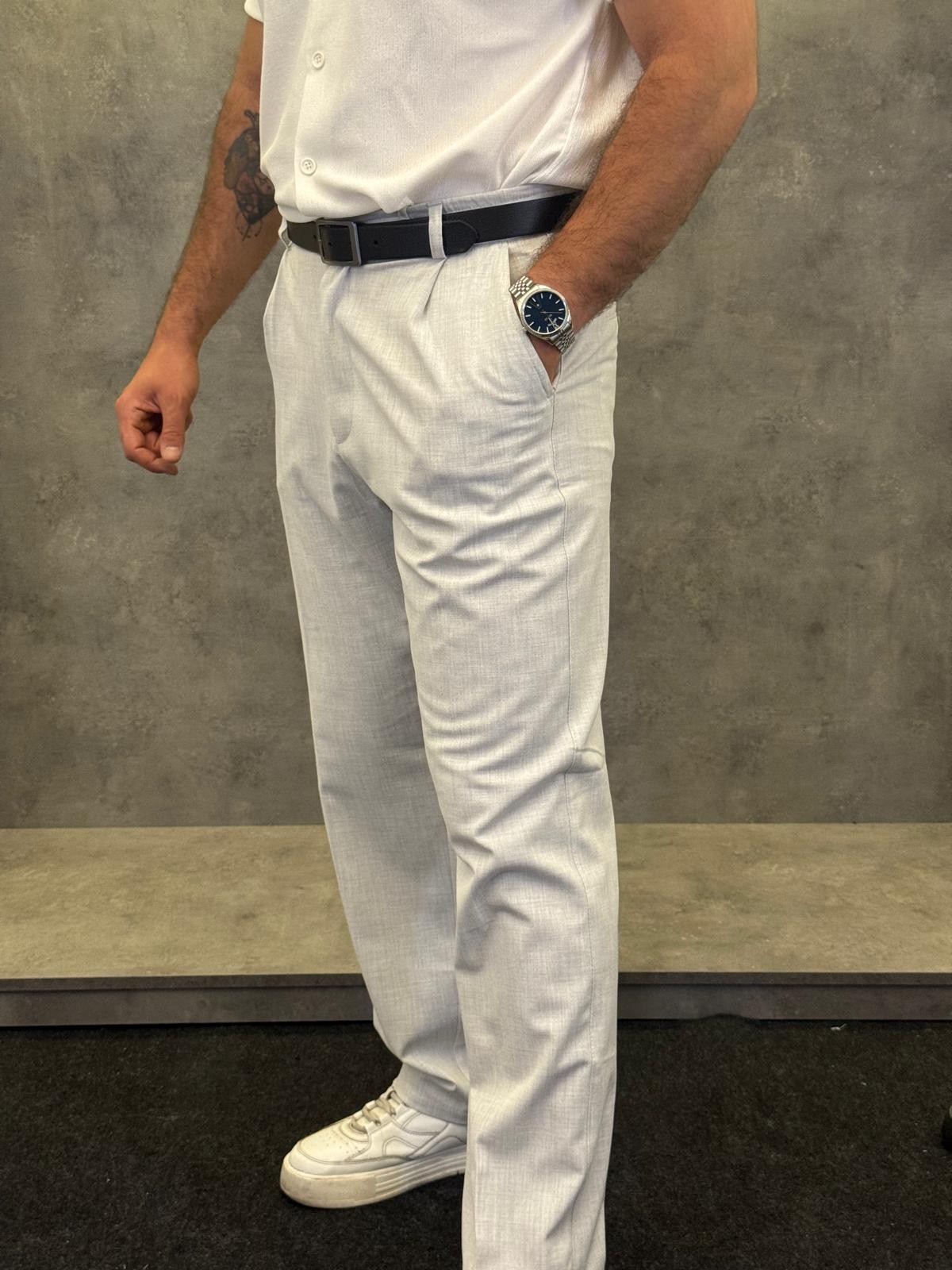 Cavallo Grey Premium Baggy Pantolon