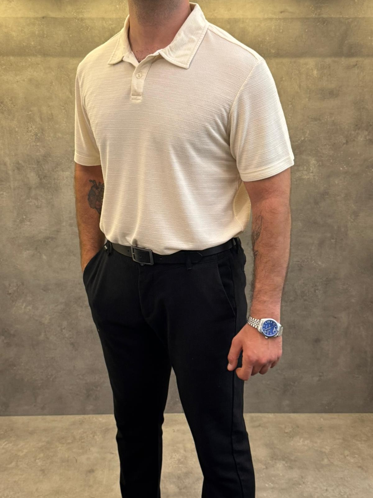 Sabbia Fine Premium Polo Yaka