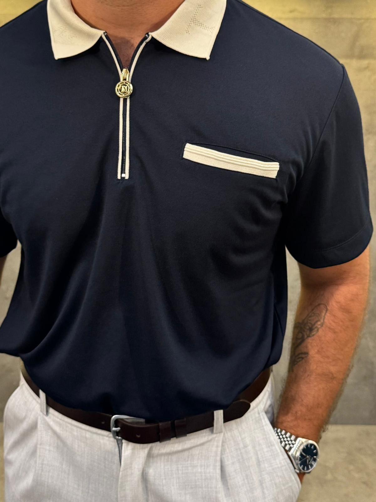 Monteverde Half Zip Polo