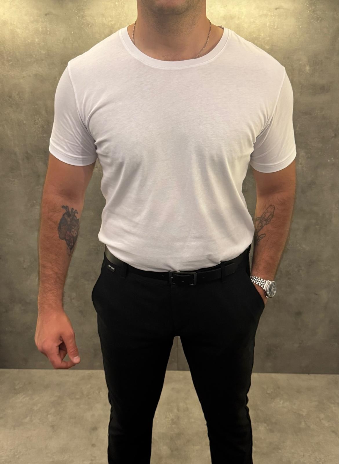 Pur Blanc Beyaz Basic Tişört