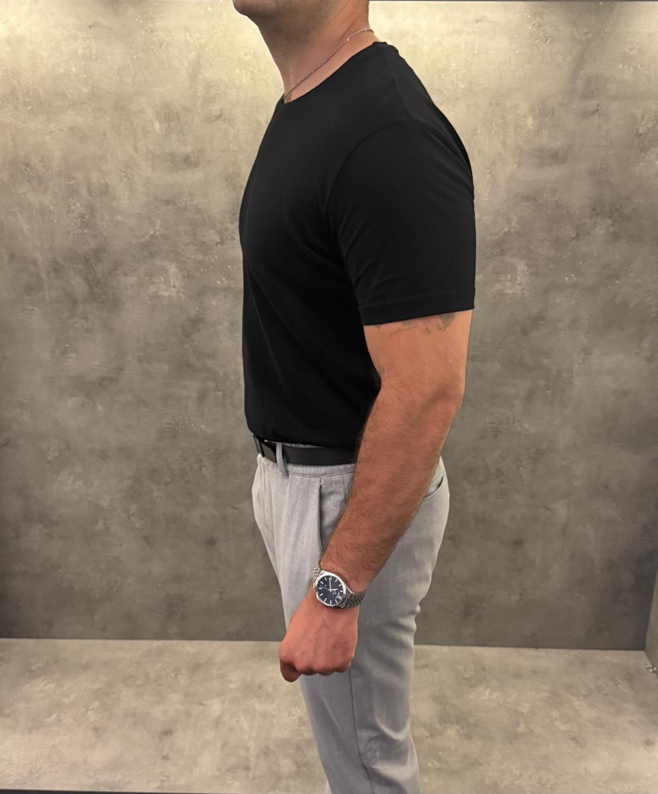 Obsidian Core Slimfit Basic Tişört