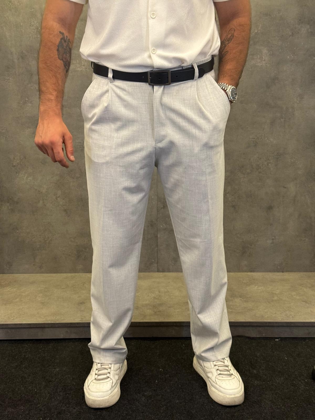 Cavallo Grey Premium Baggy Pantolon
